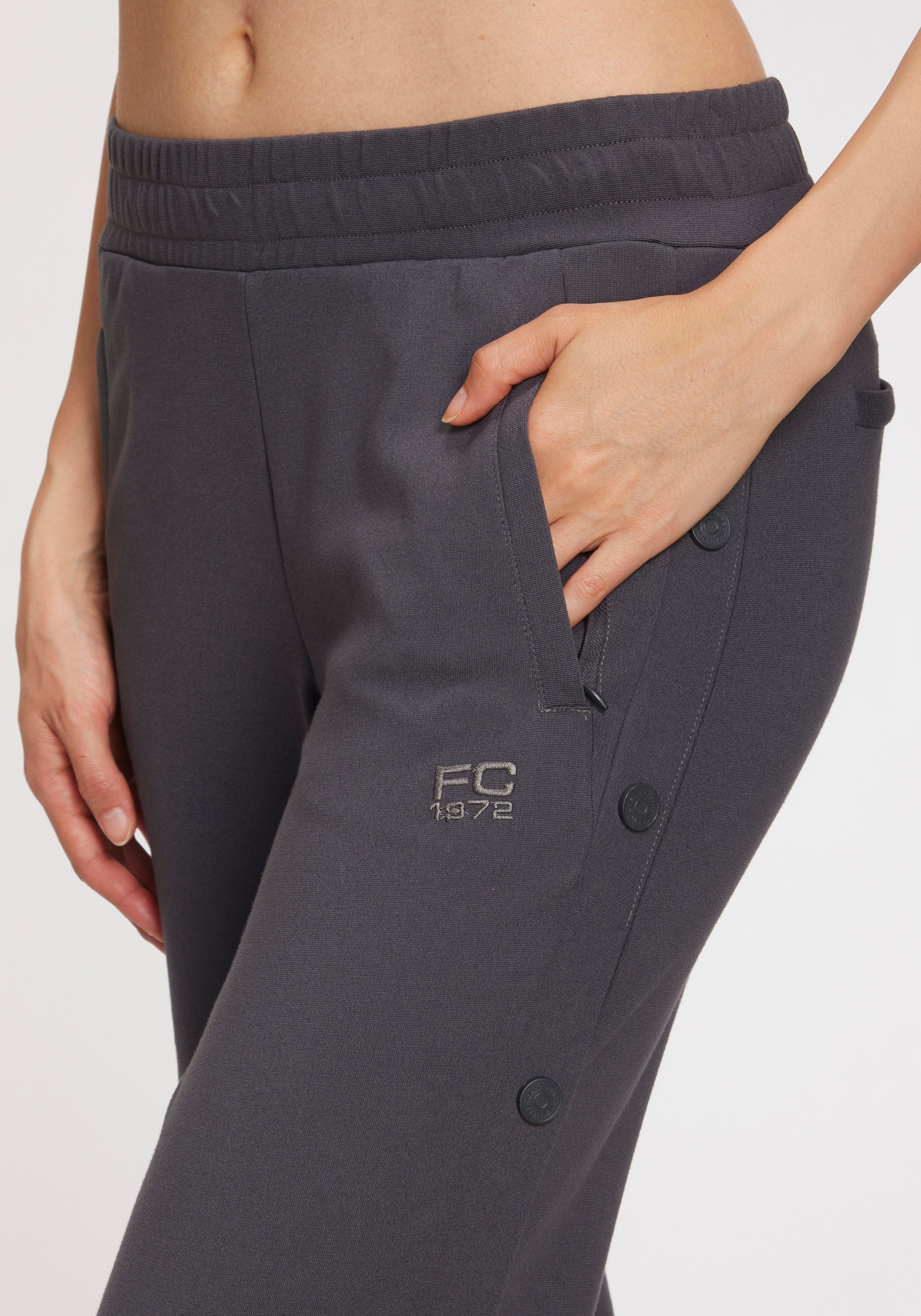 French Connection Loungepants, mit Druckknöpfen seitlich am Bein