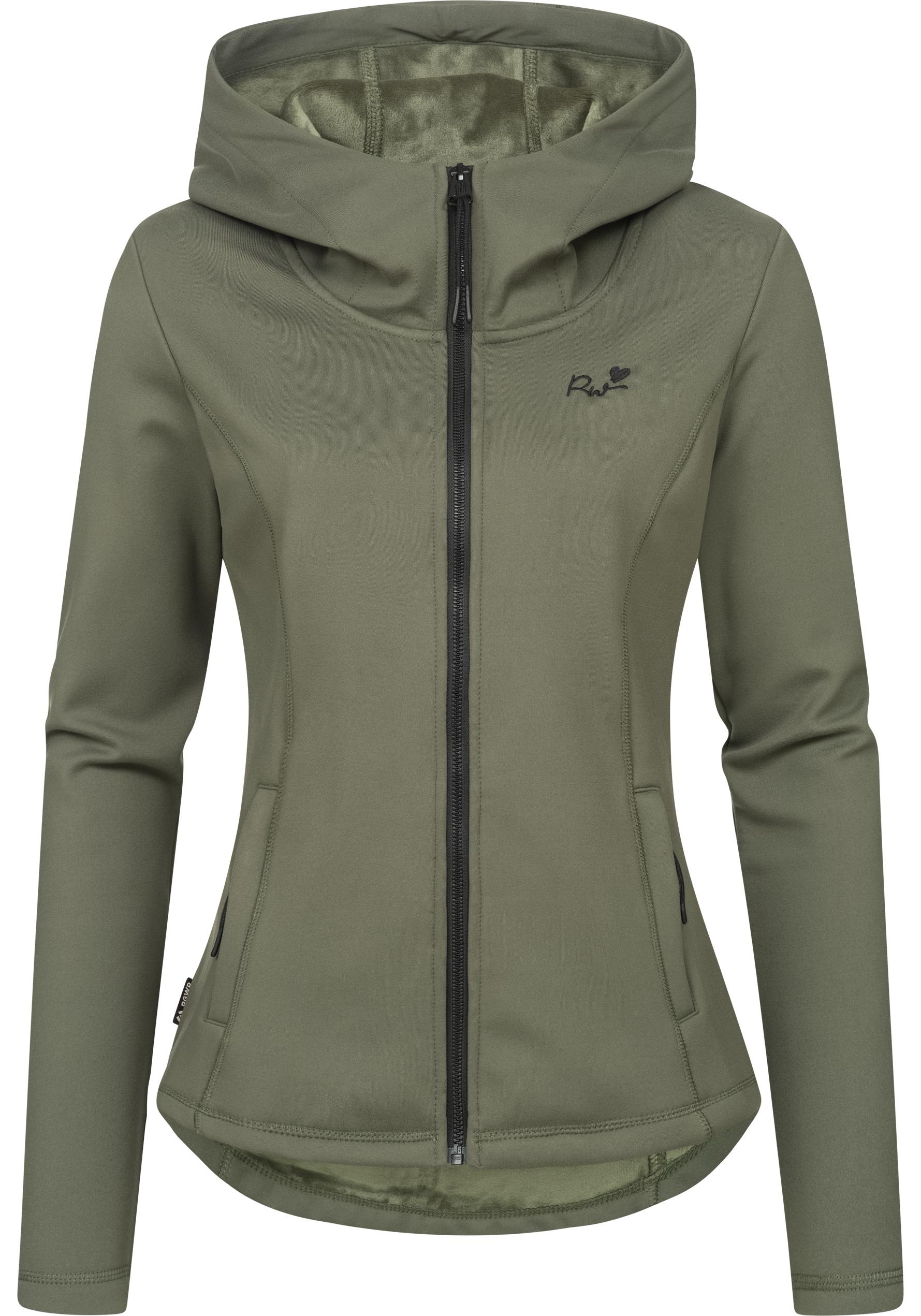 Ragwear Kapuzensweatjacke »Lyshka«, Sportliche weiche und elastische Kapuzenjacke