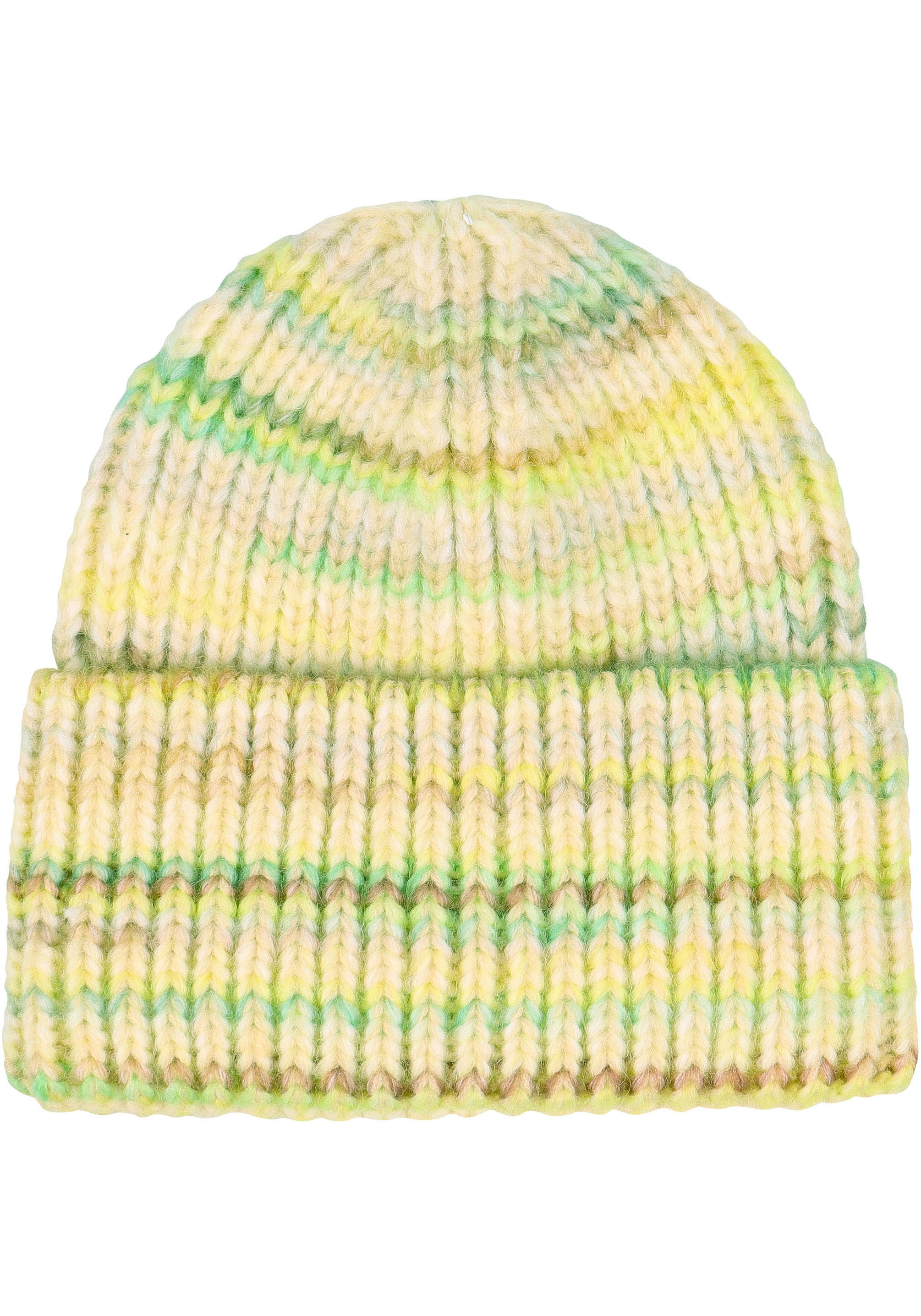 Capelli New York Beanie, mit Farbverlauf, Rippstrick, Wollanteil, wärmend günstig online kaufen