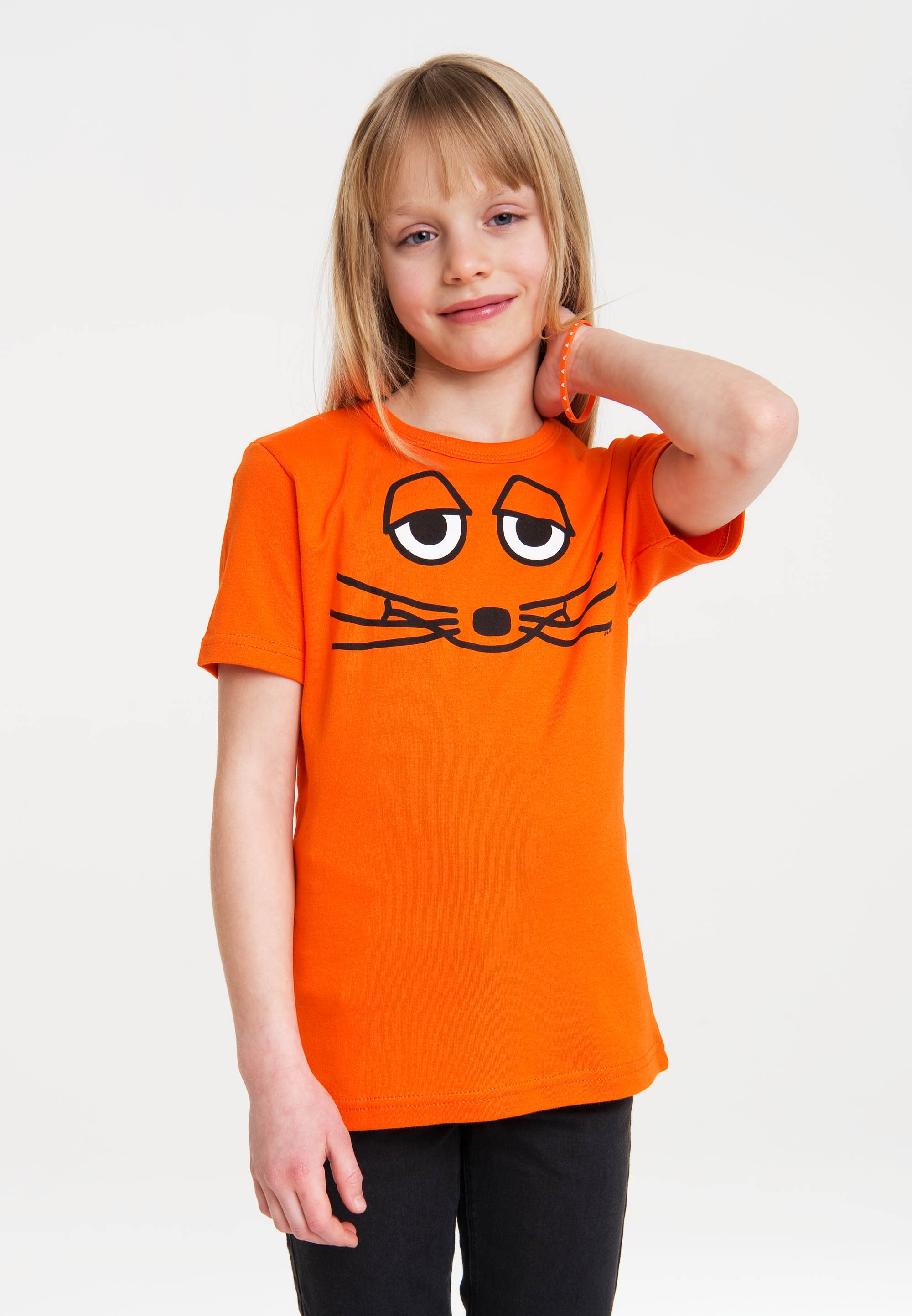 LOGOSHIRT T-Shirt "Sendung mit der Maus" mit niedlichem Print