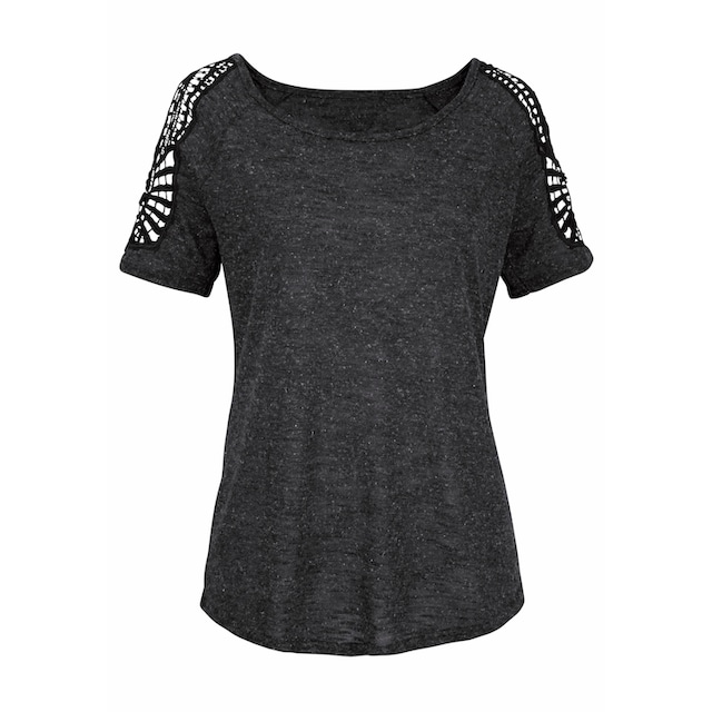 Vivance T-Shirt mit Leinenanteil online kaufen | BAUR