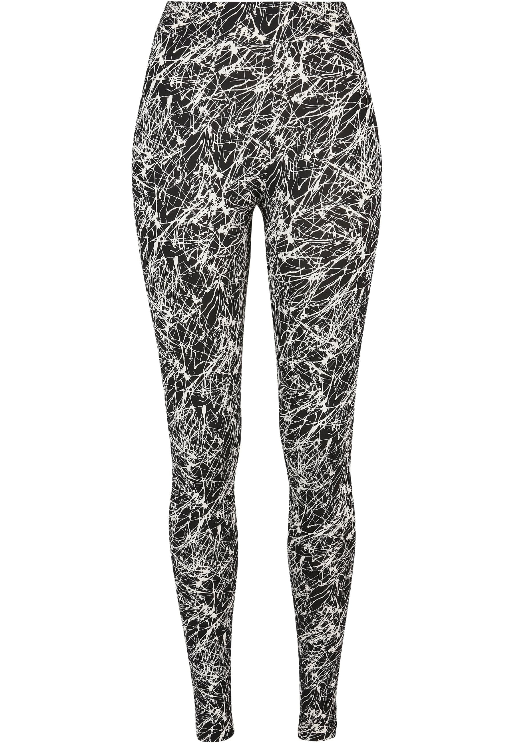 URBAN CLASSICS Leggings "Urban Classics Damen Ladies Soft AOP Leggings", (1 tlg.)