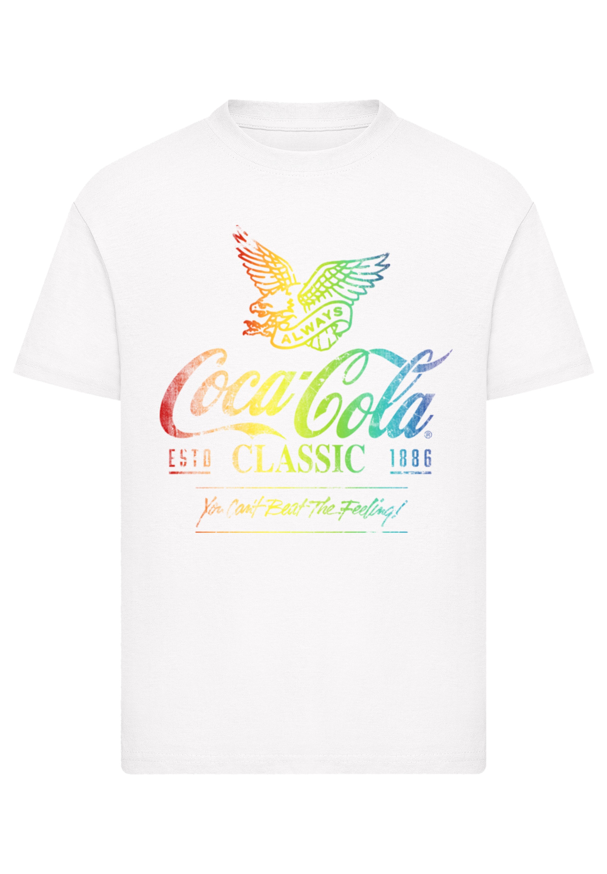 F4NT4STIC T-Shirt »Coca Cola Ombre Graphic« Premium Qualität
