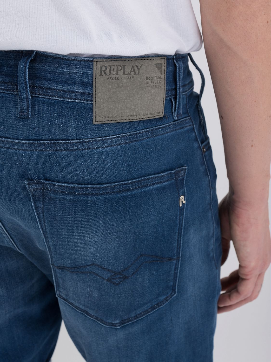 Replay Shorts, im klassischen 5-Pocket-Design