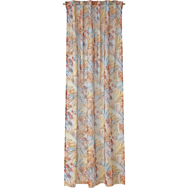 Neutex for you! Vorhang »Tropical«, (1 St.), tropische Blättermusterung  kaufen | BAUR
