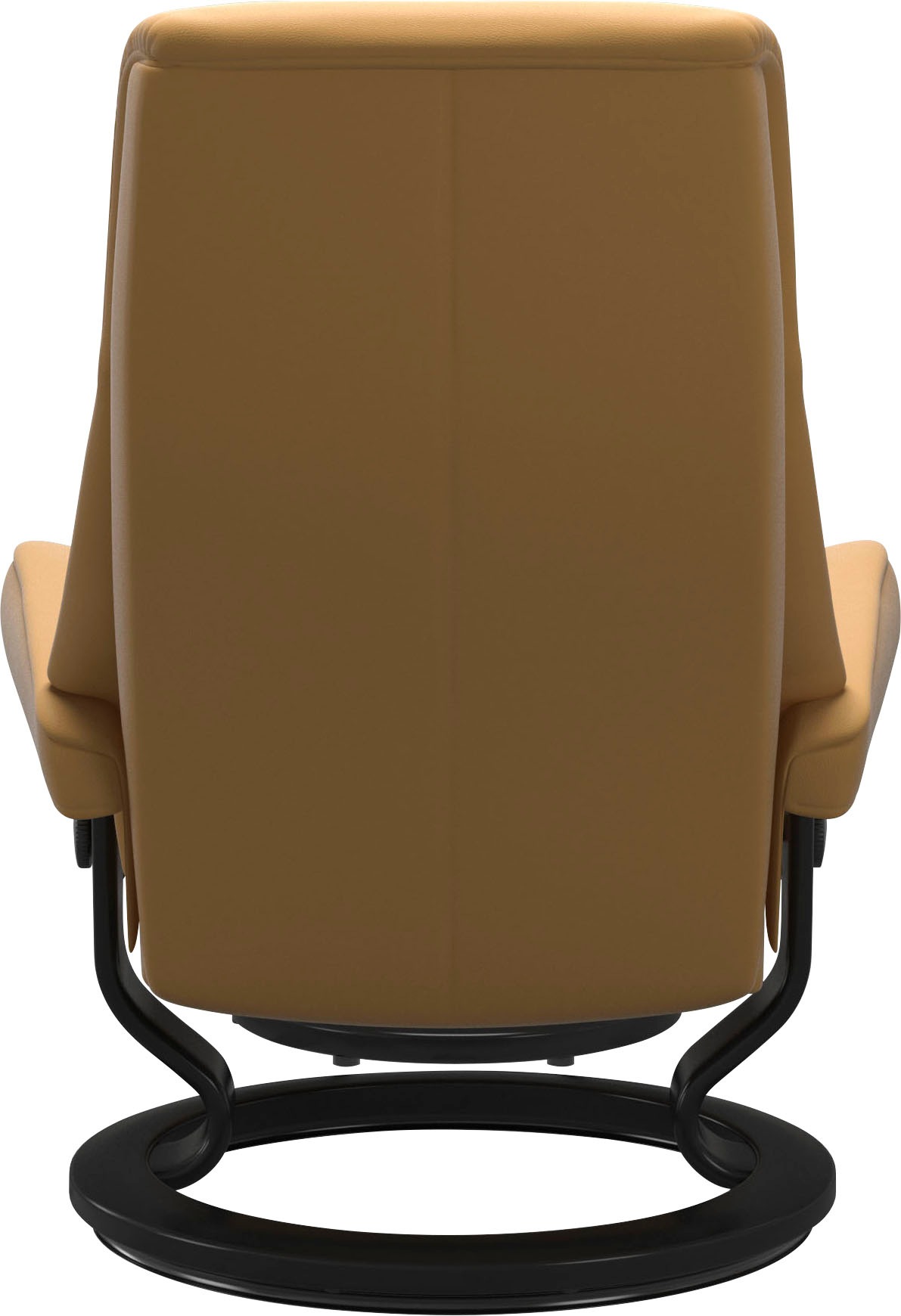 Stressless® Relaxsessel »View«, (Set, Relaxsessel mit Hocker), mit Classic Base, Größe M,Gestell Schwarz