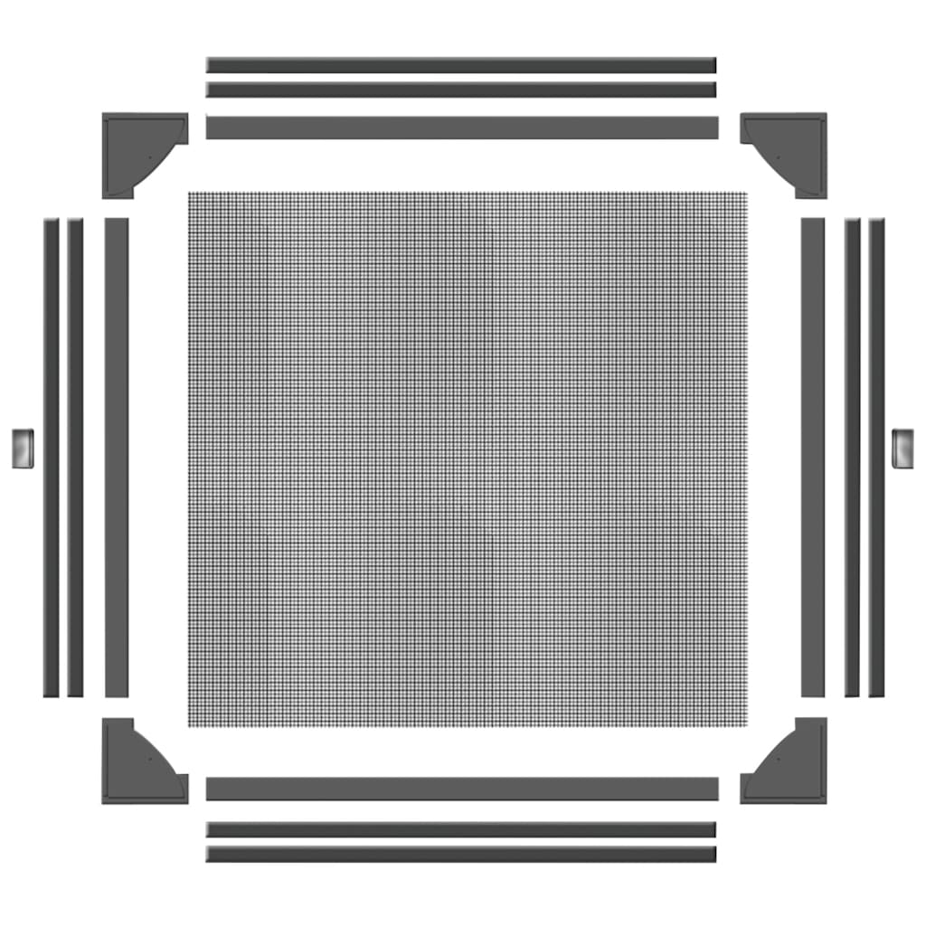 SCHELLENBERG Insektenschutz-Fensterrahmen »Magnetrahmen mit Fiberglasgewebe für Fenster«