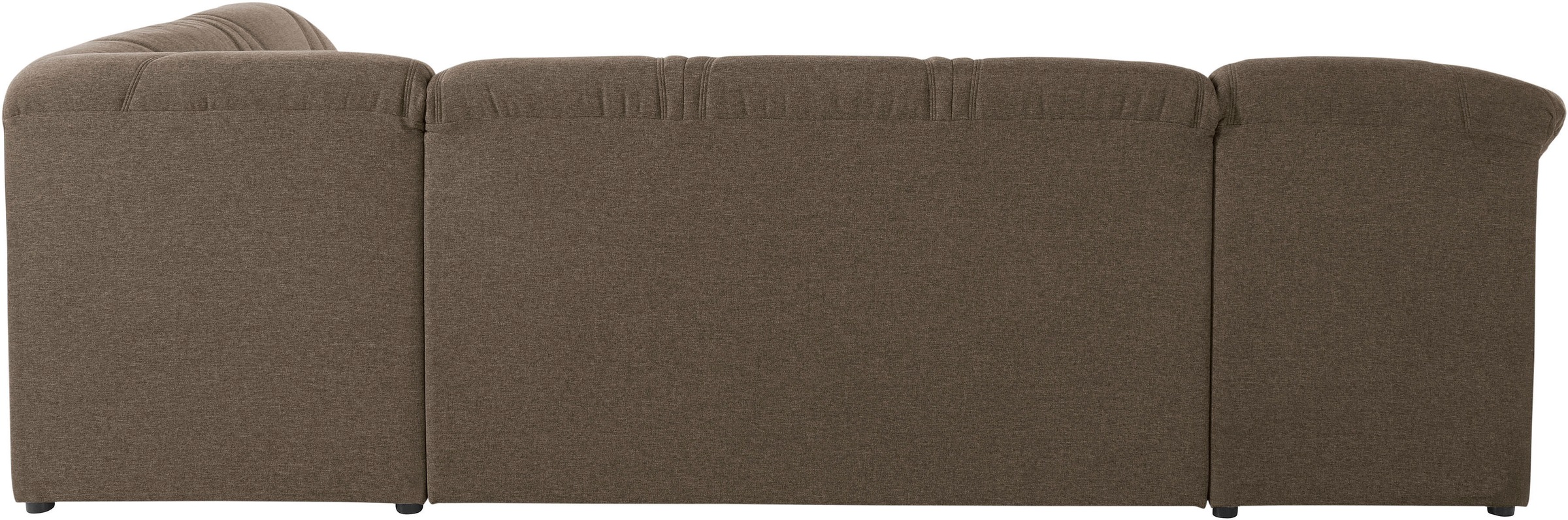 DOMO collection Wohnlandschaft »Sarafina, zeitlos und komfortabel, optional mit Federkern, U-Form«, wahlweise mit Bettfunktion