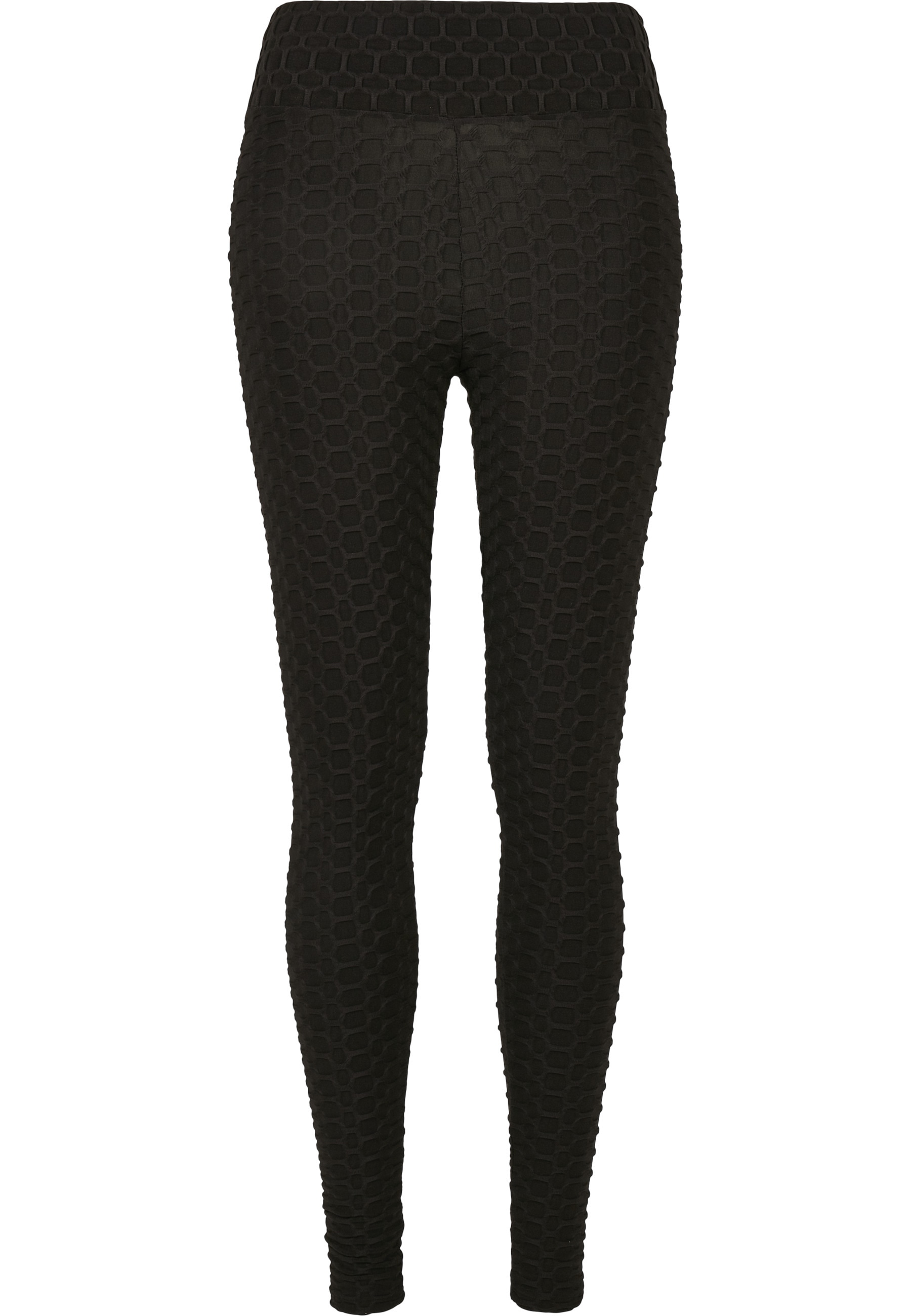 URBAN CLASSICS Leggings "Urban Classics Damen Ladies High Waist Honeycomb L günstig online kaufen