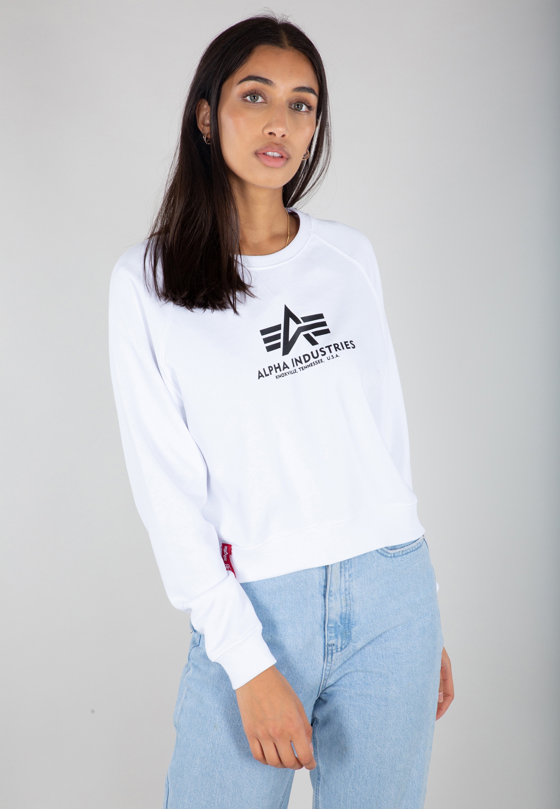 Alpha Industries Sweater "Alpha Industries Women - Sweatshirts Basic Boxy Sweater Wmn"