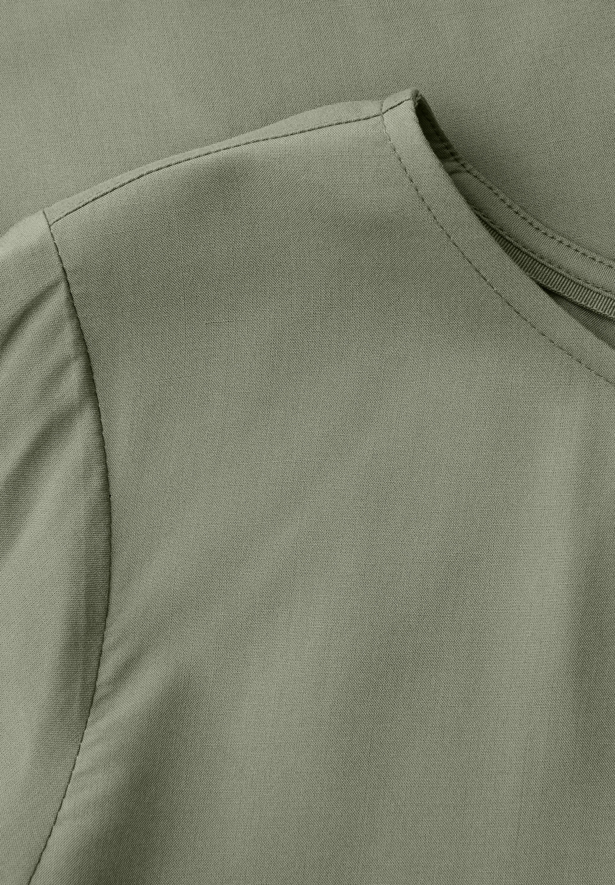 STREET ONE STUDIO Kurzarmbluse aus softer Viskose