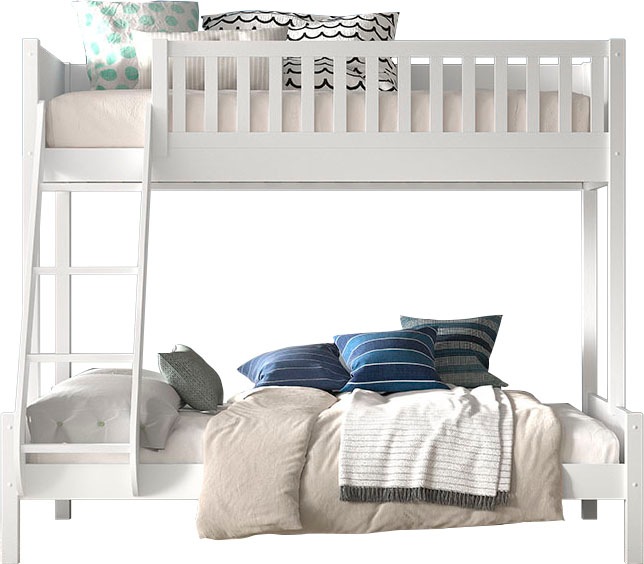 Vipack Etagenbett "Scott, Kiefer massiv, stabil gebaut, Made in Europe, Lan günstig online kaufen