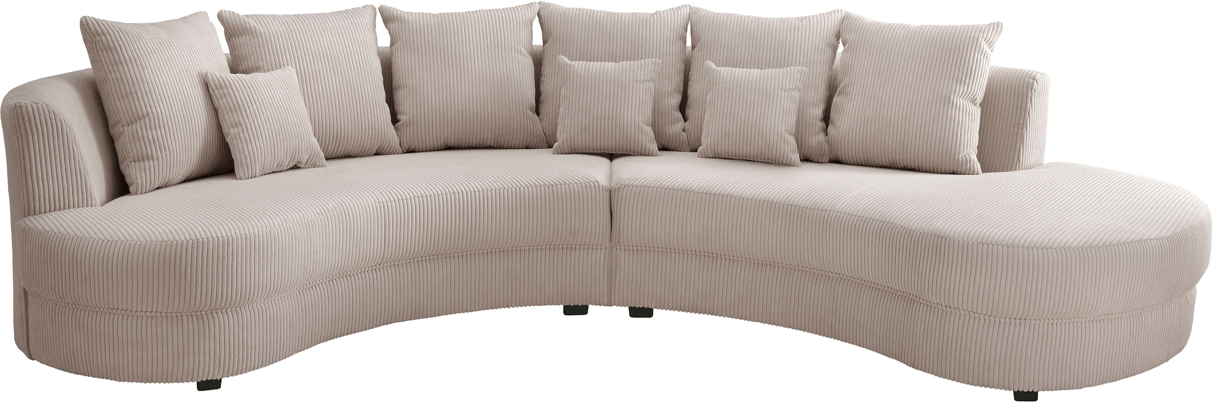 INOSIGN Ecksofa »Limoncello organische Formensprache, OTTOs Choice, L-Form«, ergonomische Form