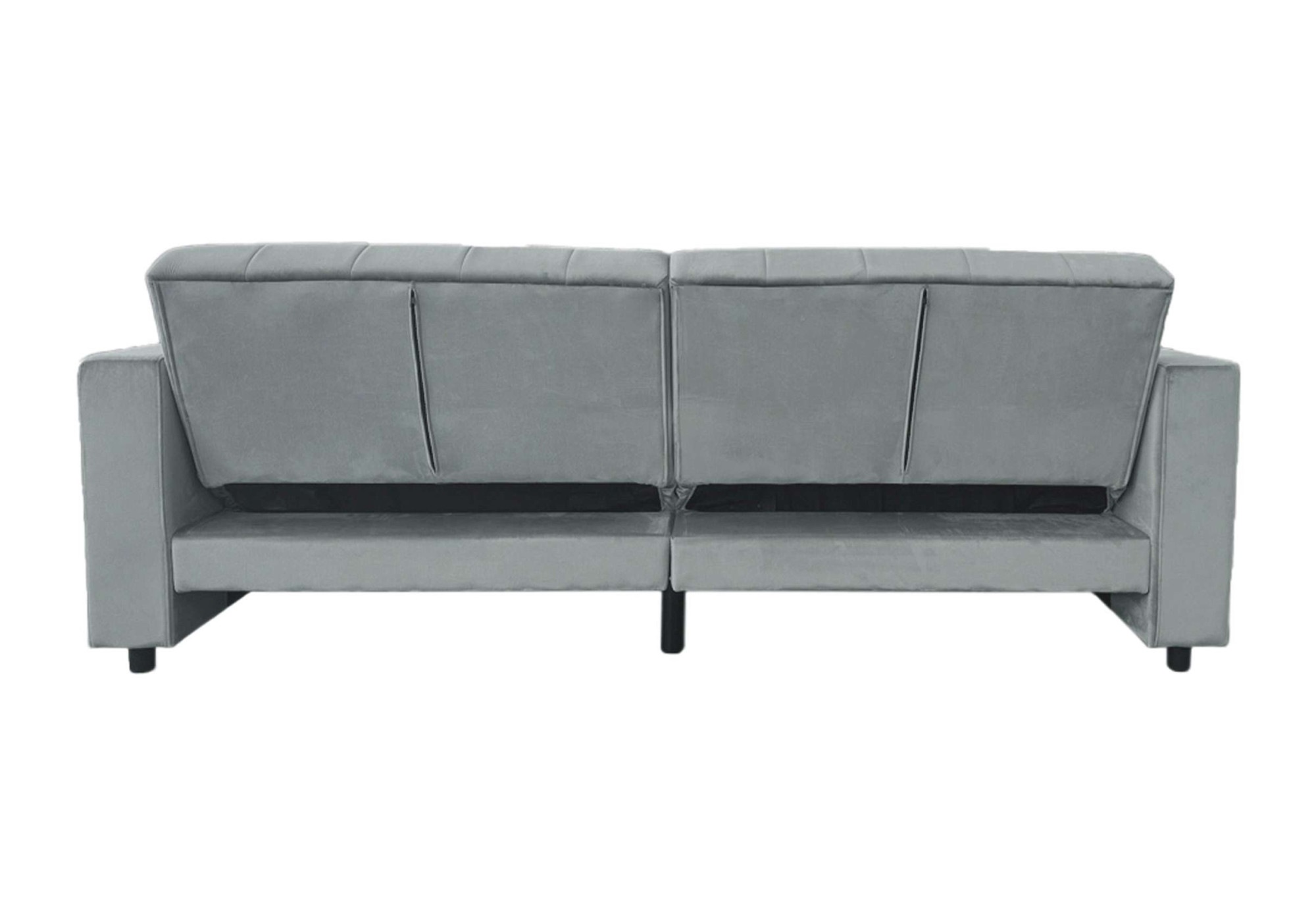 Dorel Home 3-Sitzer »Allie II Schlafsofa 225 cm«, Bett-Funktion (108/190cm), Rückenlehne 2-teilig, mit Steppung