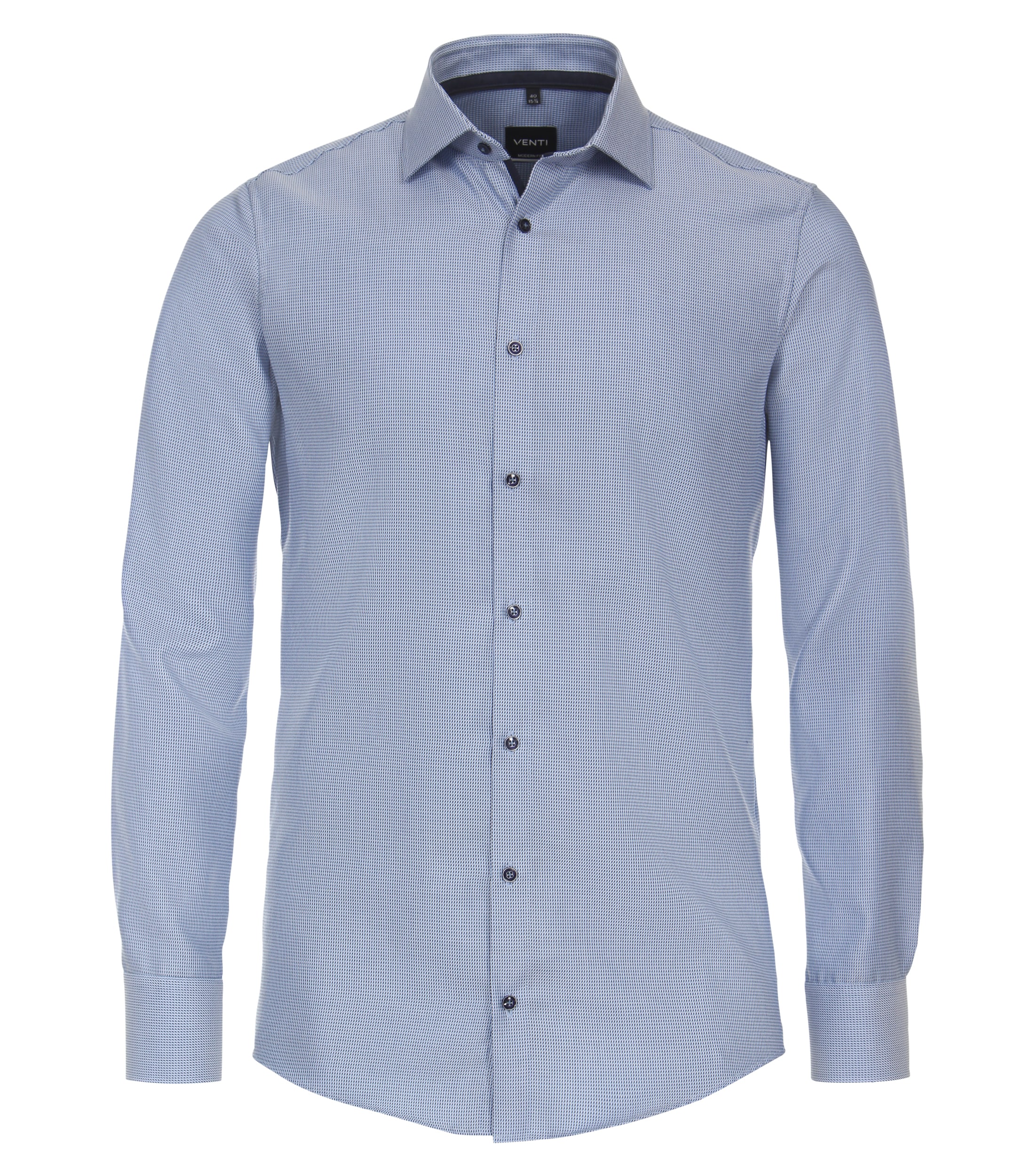 VENTI Business Shirt Men's Blue Size 37