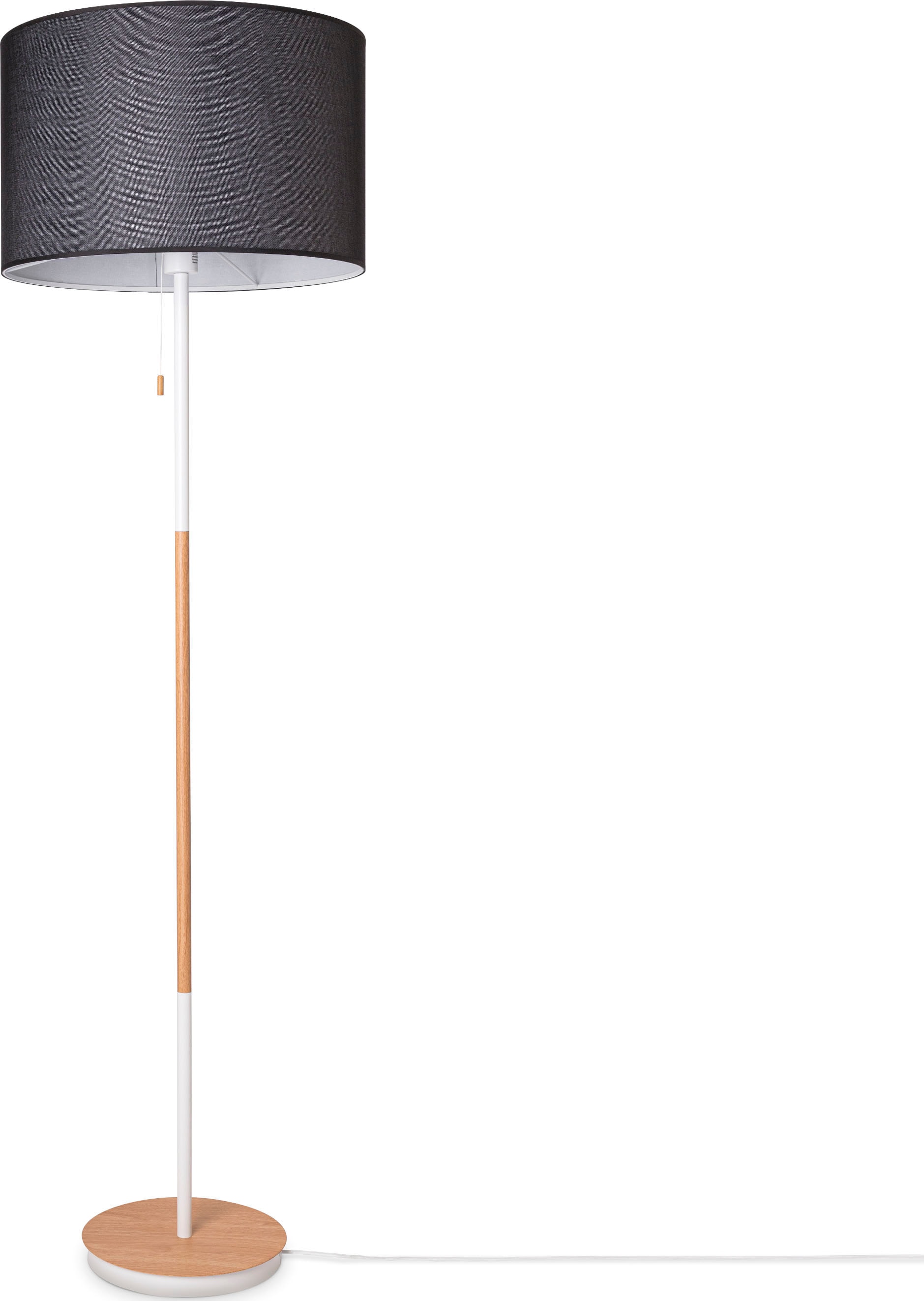 Paco Home | CA »EK Wohnzimmer BAUR kaufen UNI Einfarbig Skandi Stoffschirm Stofflampe COLOR«, E27 günstig Stehlampe Standleuchte
