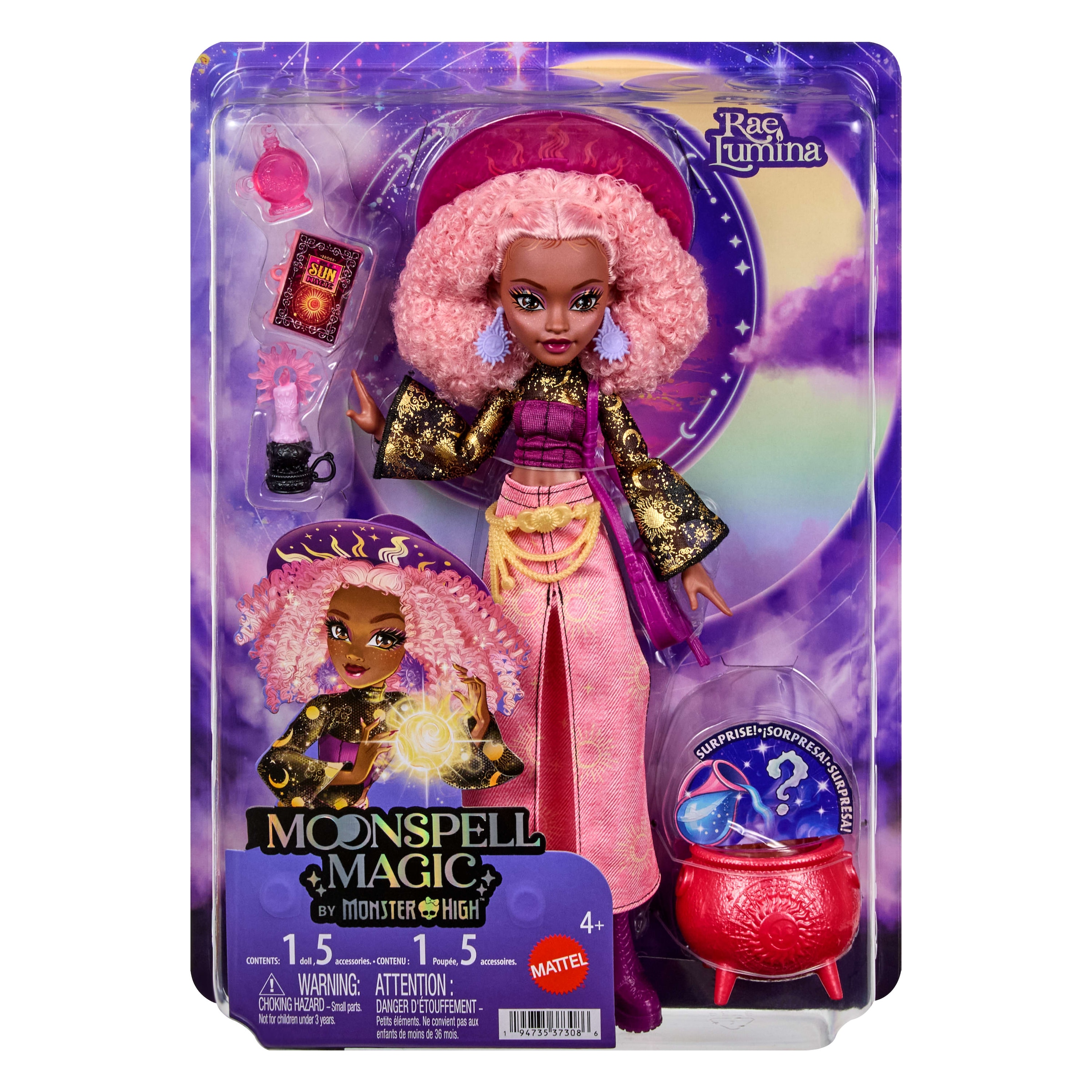 MonsterHigh™ Anziehpuppe »Moonspell Magic by Monster High Rae Lumina«