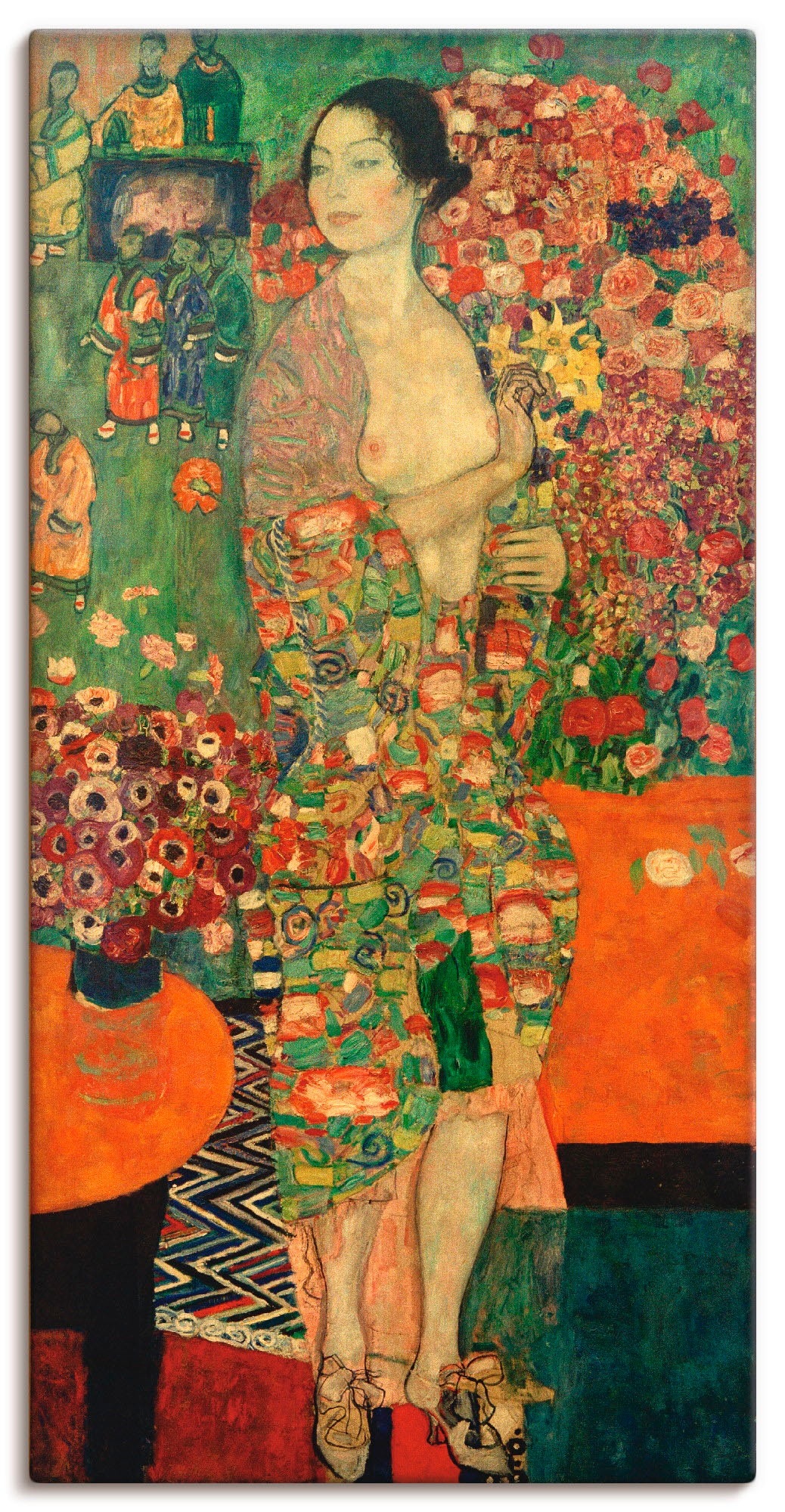 Artland Wandbild "Die Tänzerin" Frau 1 Stk. tlg. als Leinwandbild, Poster, günstig online kaufen