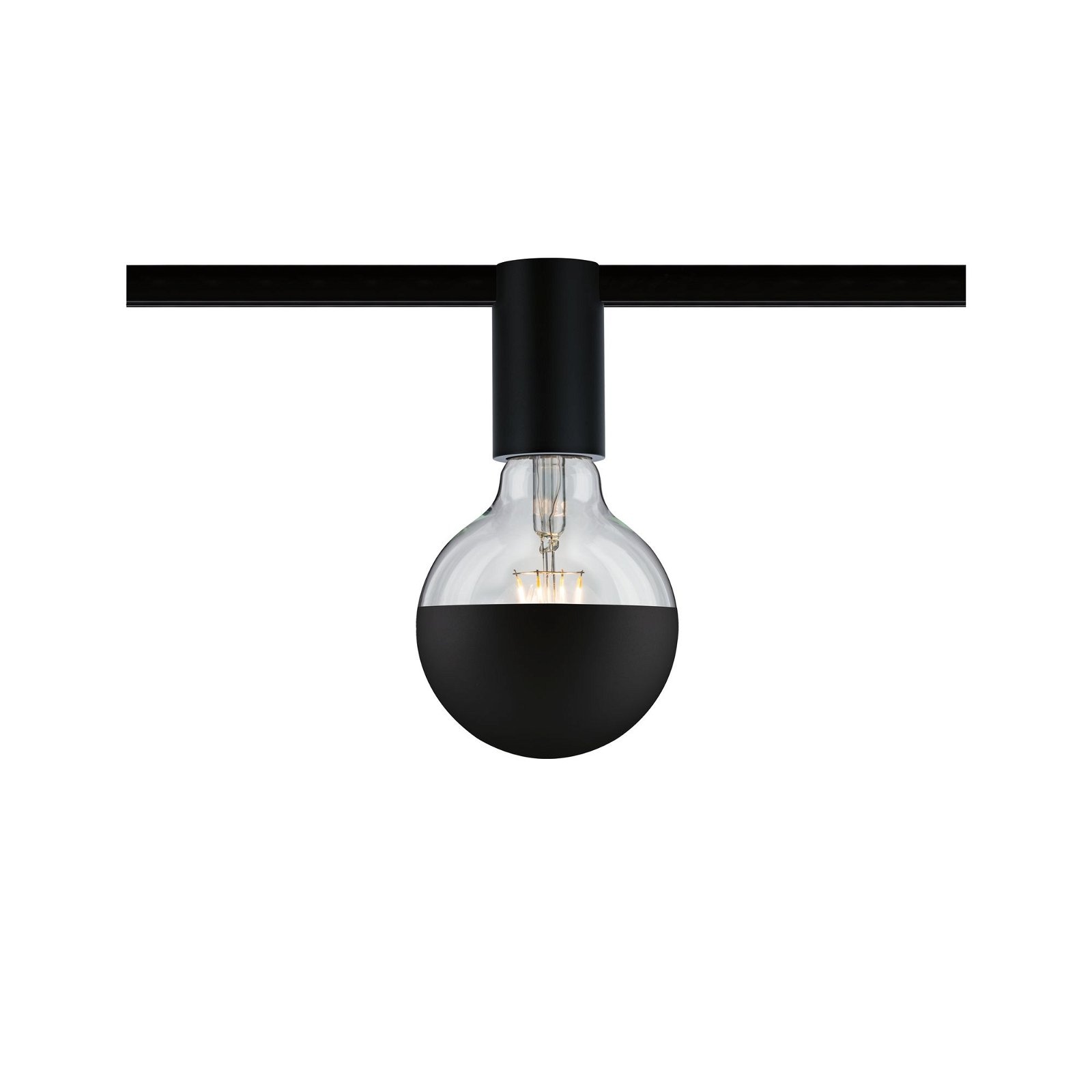Paulmann Schienensystem-Leuchten »URail Schienenspot Socket Einzelspot E27 max. 20W 230V«, dimmbar