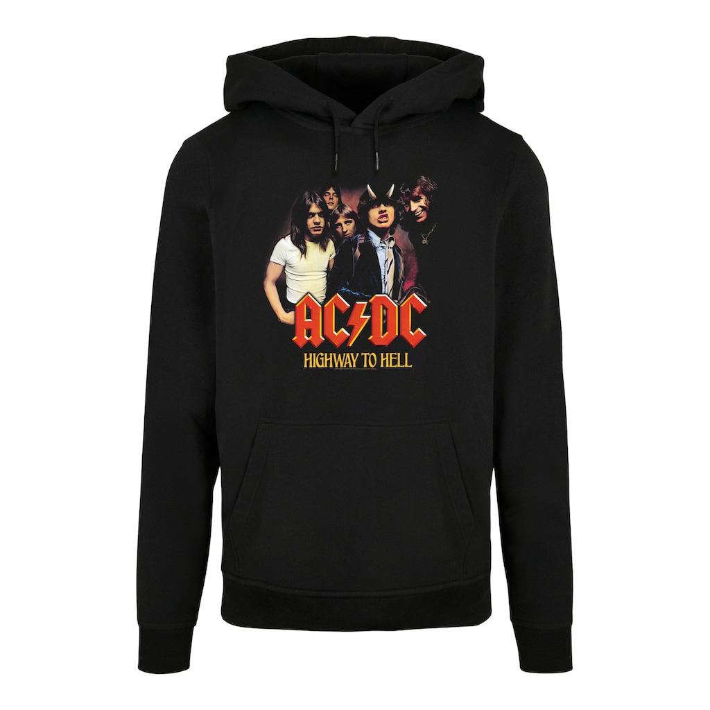 F4NT4STIC Kapuzenpullover »ACDC Rock Band Music Highway To Hell Group«