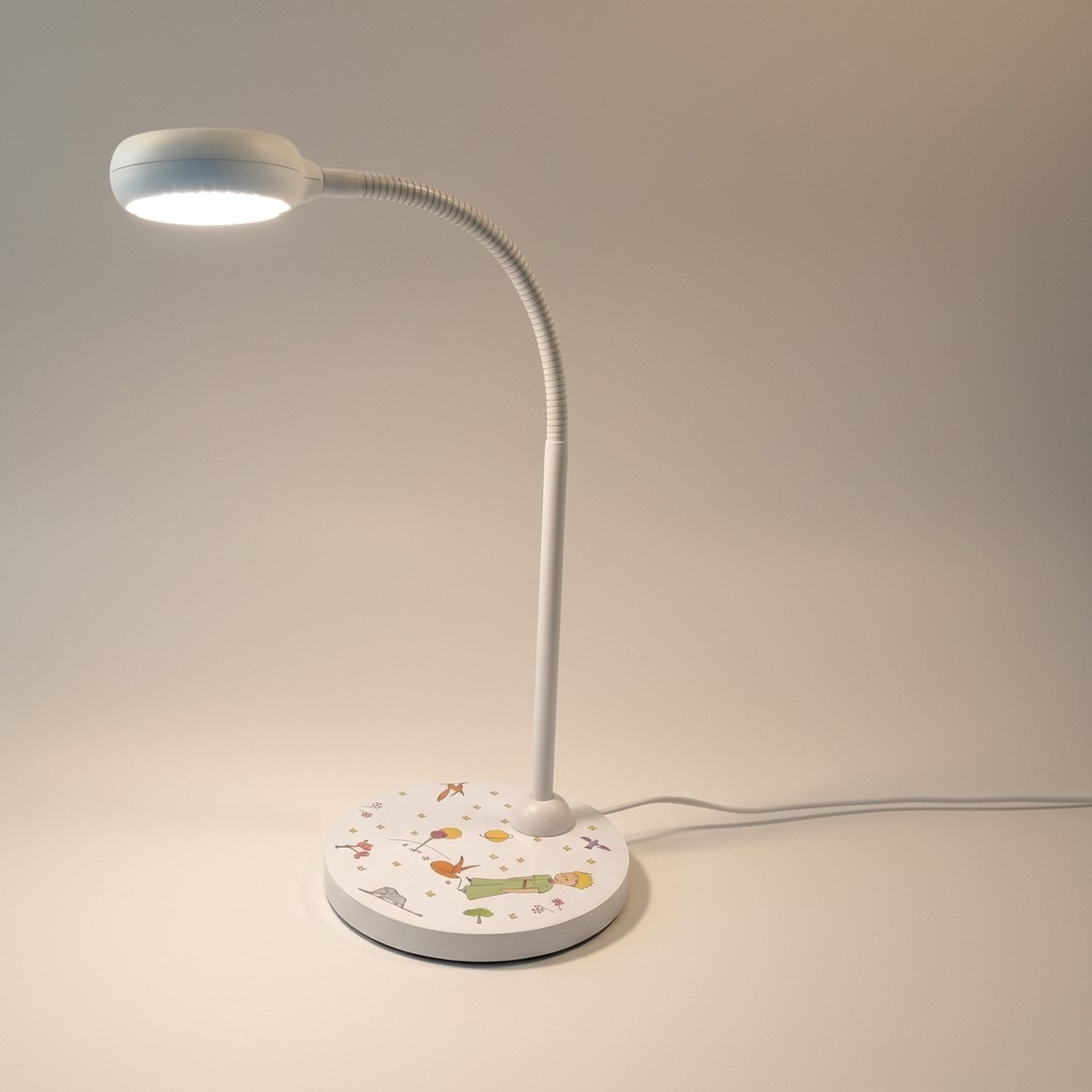 niermann Schreibtischlampe »Kinderlampe mit Motiv "Der kleine Prinz", Kinderzimmer« GX53 1 Stk. flexibel verstellbarer Leuchtenarm, Made in Germany