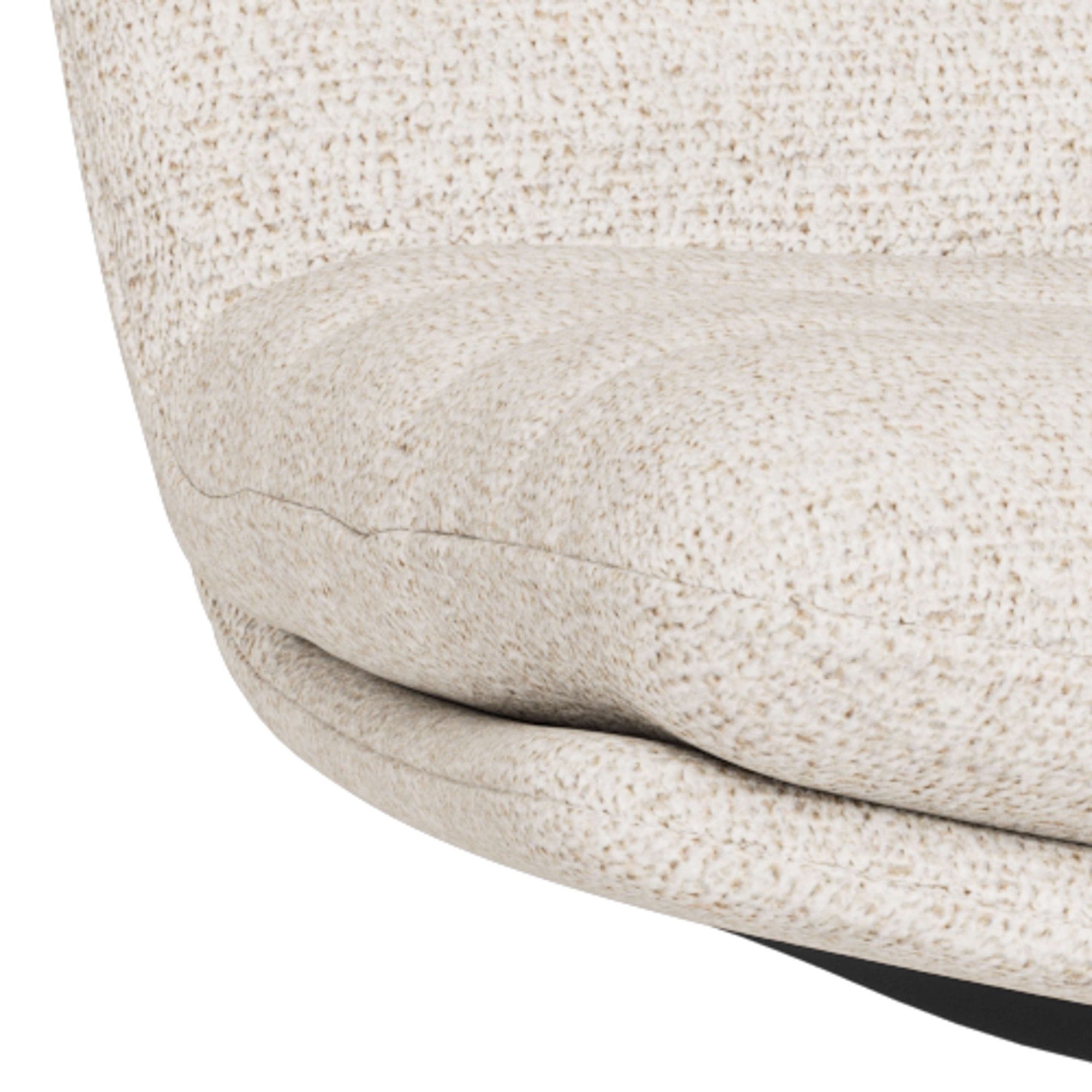 ACTONA GROUP Esszimmerstuhl »Grafton, Polsterstuhl, Stuhl« (Set) 2 Stk.Stuhl,  Bouclé, L-Form, Drehfunktion, Sitzhöhe 48,5