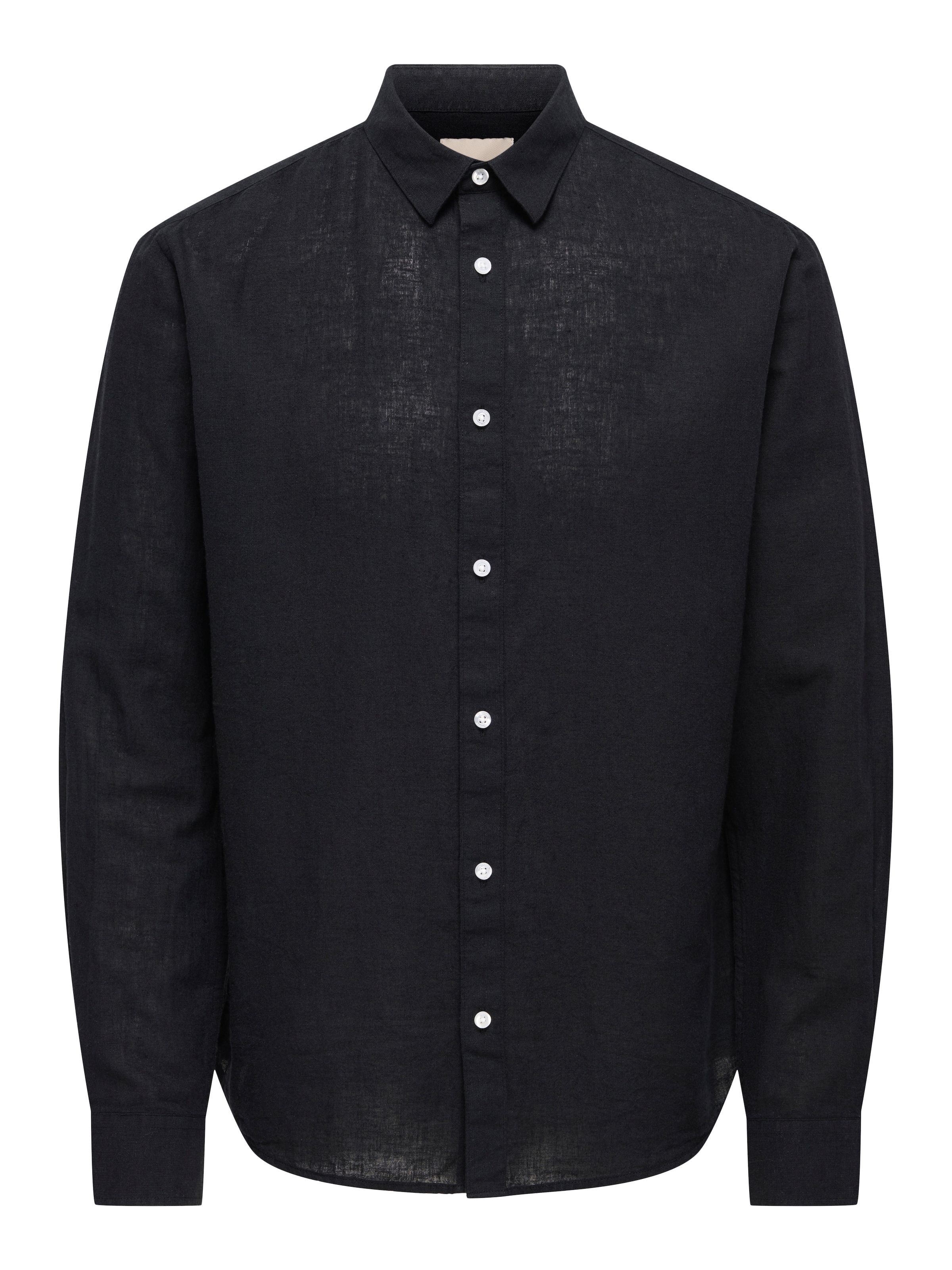 ONLY & SONS Langarmhemd »ONSCAIDEN LS SOLID LINEN SHIRT NOOS«