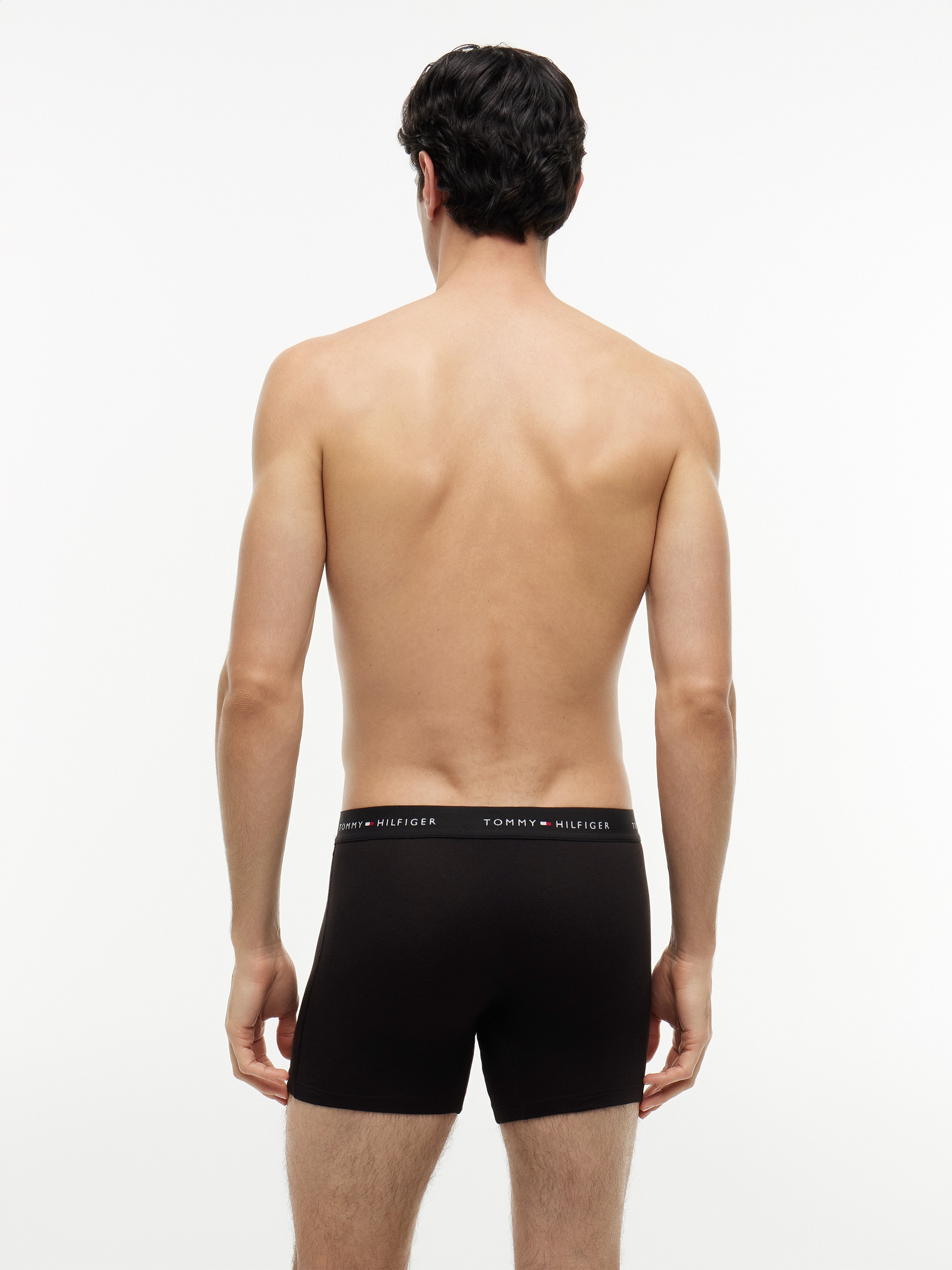 Tommy Hilfiger Underwear Boxershorts »3P BOXER BRIEF DTM« Packung, 3 Stk. mit Logoschriftzug