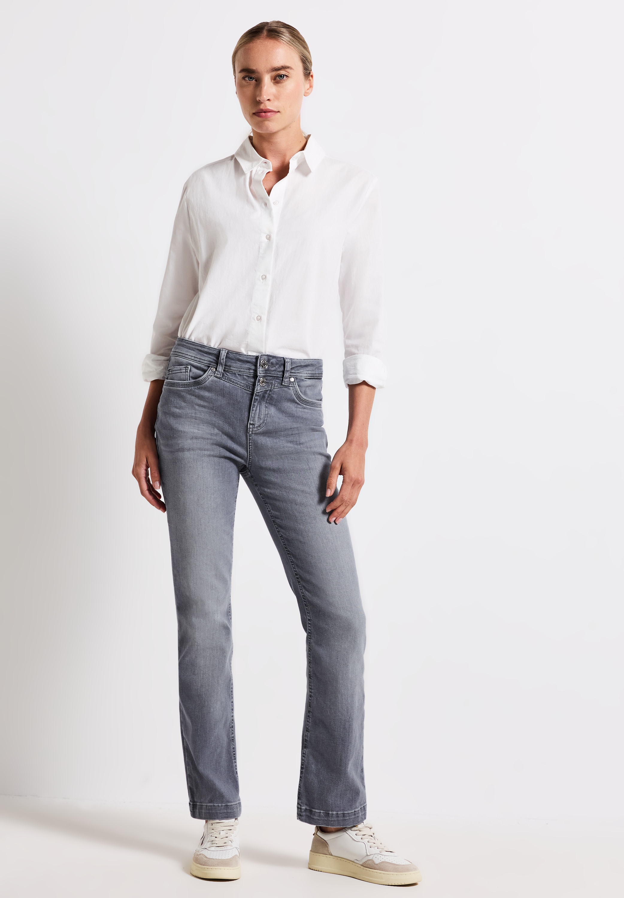 STREET ONE Slim-fit-Jeans, High Waist