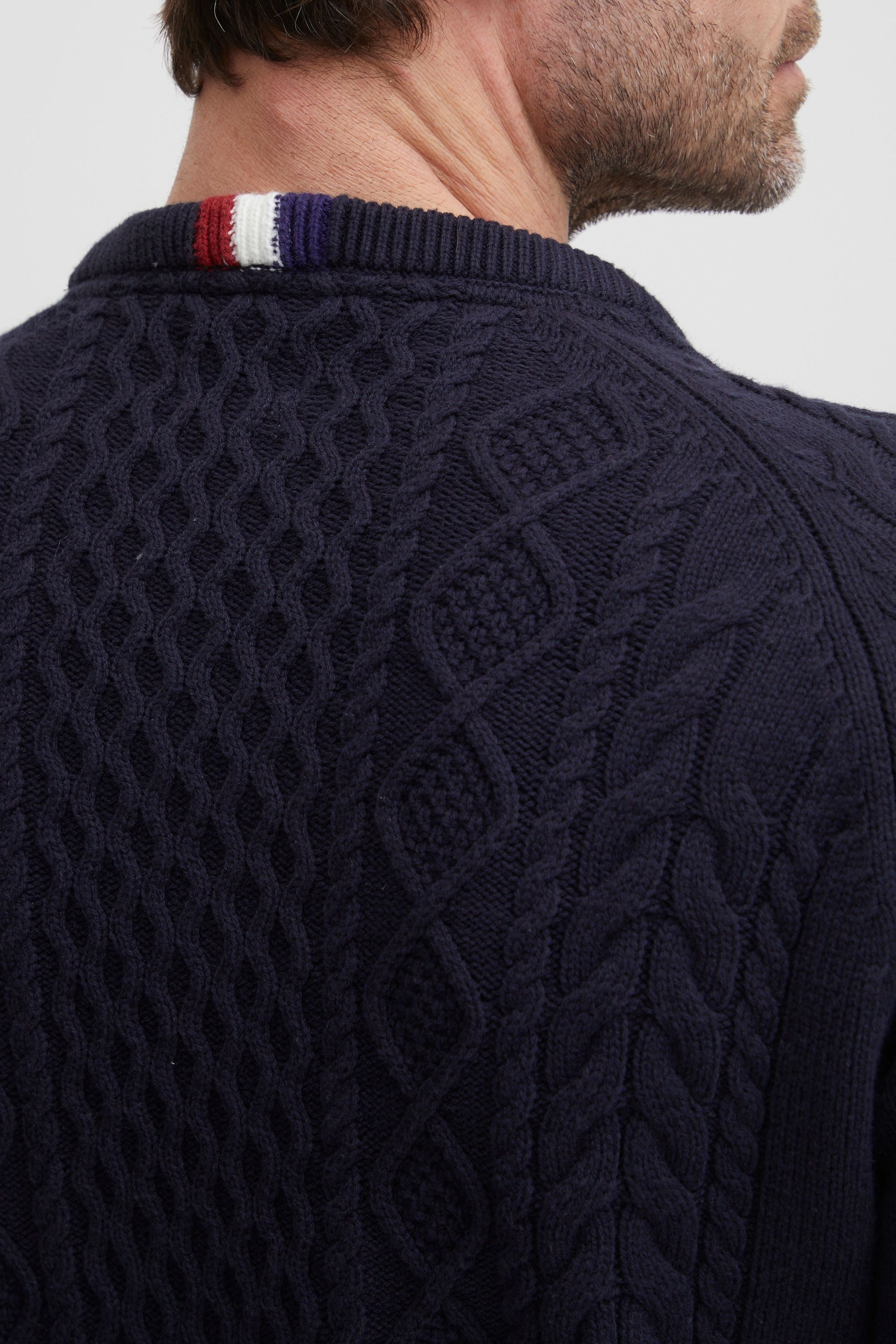 FQ1924 Strickfleece-Pullover »Strickpullover FQKyle«