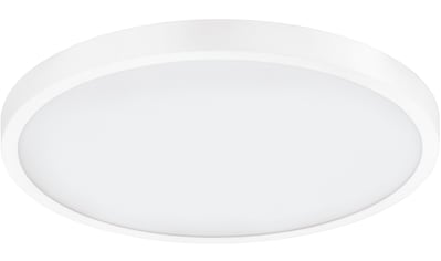 BAUR | inkl. Friday EGLO LED LED-Deckenleuchte Kunststoff Watt aus 14,6 - in Black weiß fest integriert »ROVITO-Z«, /