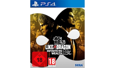 Spielesoftware »Like a Dragon: Infinite Wealth«, PlayStation 4