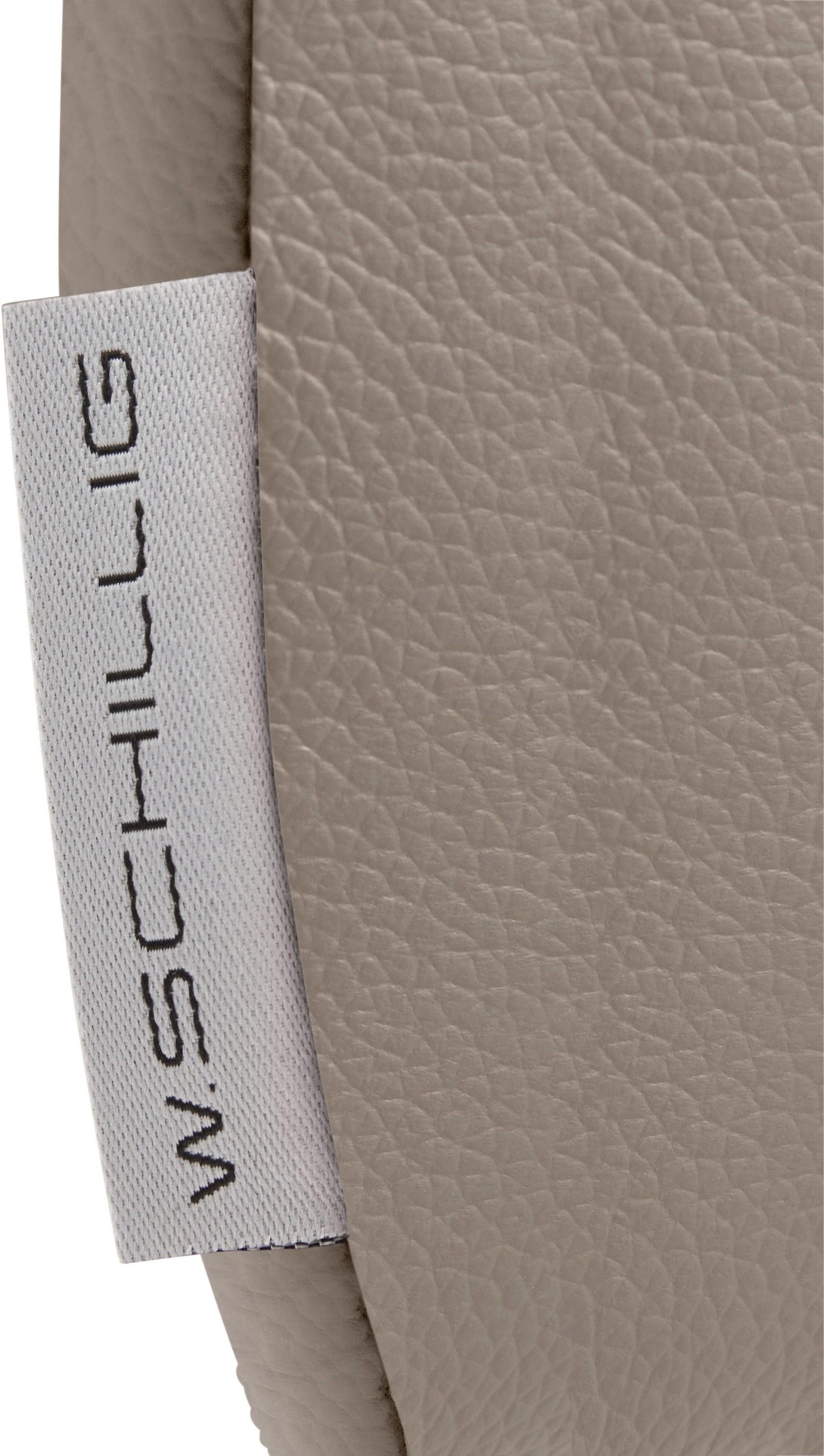 W.SCHILLIG Ecksofa »enjoy&MORE, Designsofa, elegant und bequem, L-Form«, mit Sitztiefenverstellung, Füße silber matt, Breite 310 cm