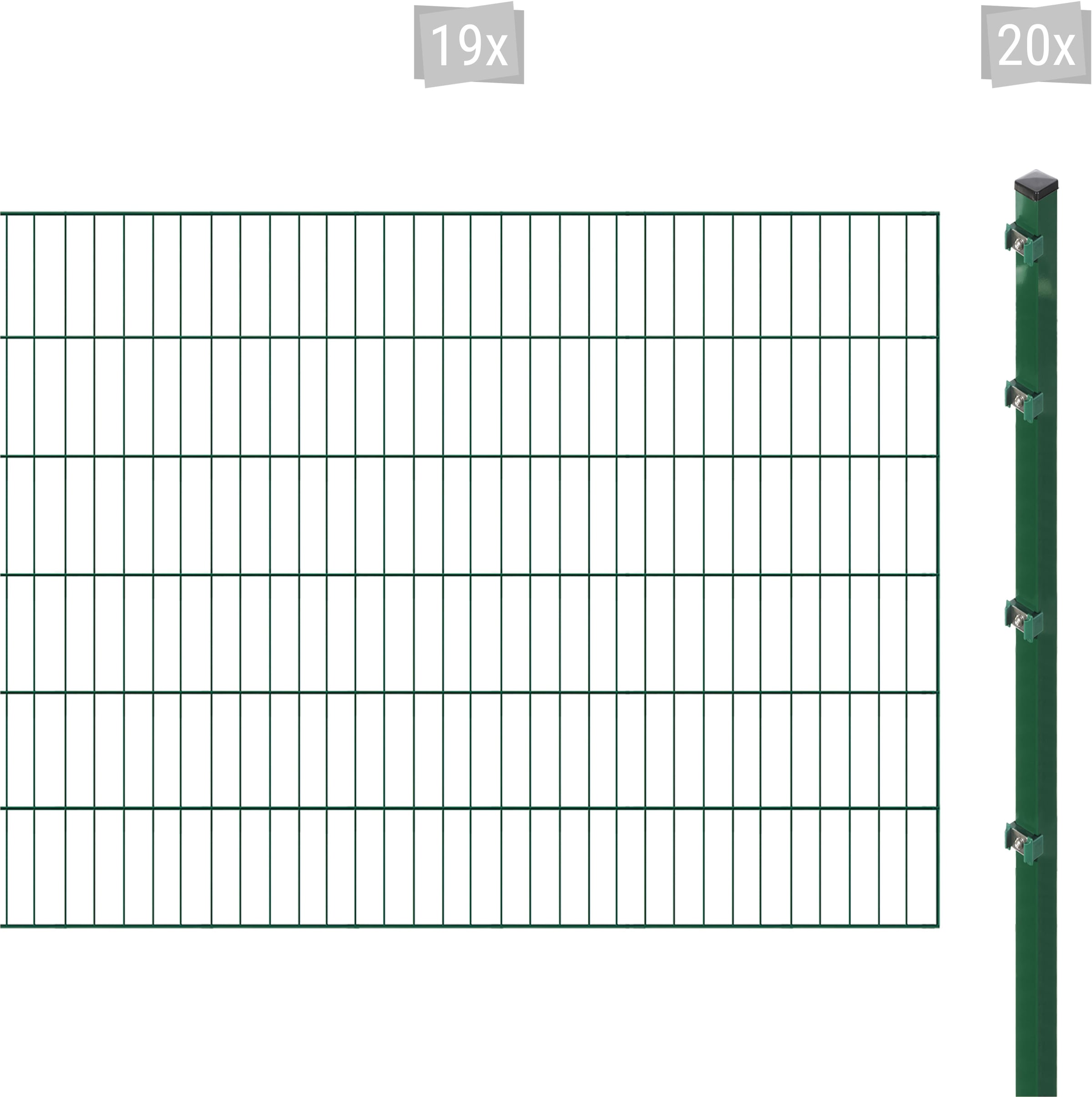 Arvotec Einstabmattenzaun "ESSENTIAL 120 zum Aufschrauben", Zaunhöhe 120 cm günstig online kaufen