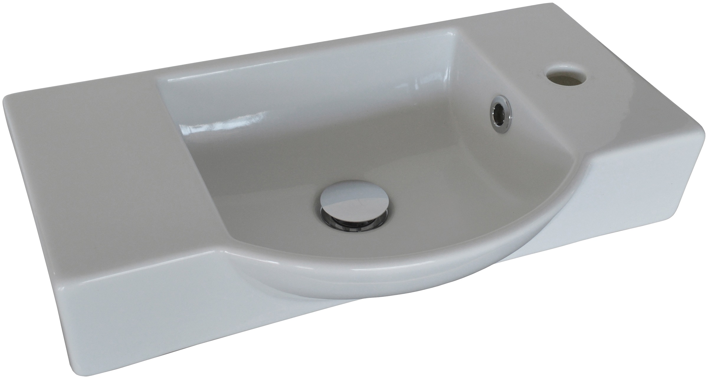 FACKELMANN Waschbecken "Gäste-WC" Keramik, Breite 54,5 cm, für Gäste-WC günstig online kaufen