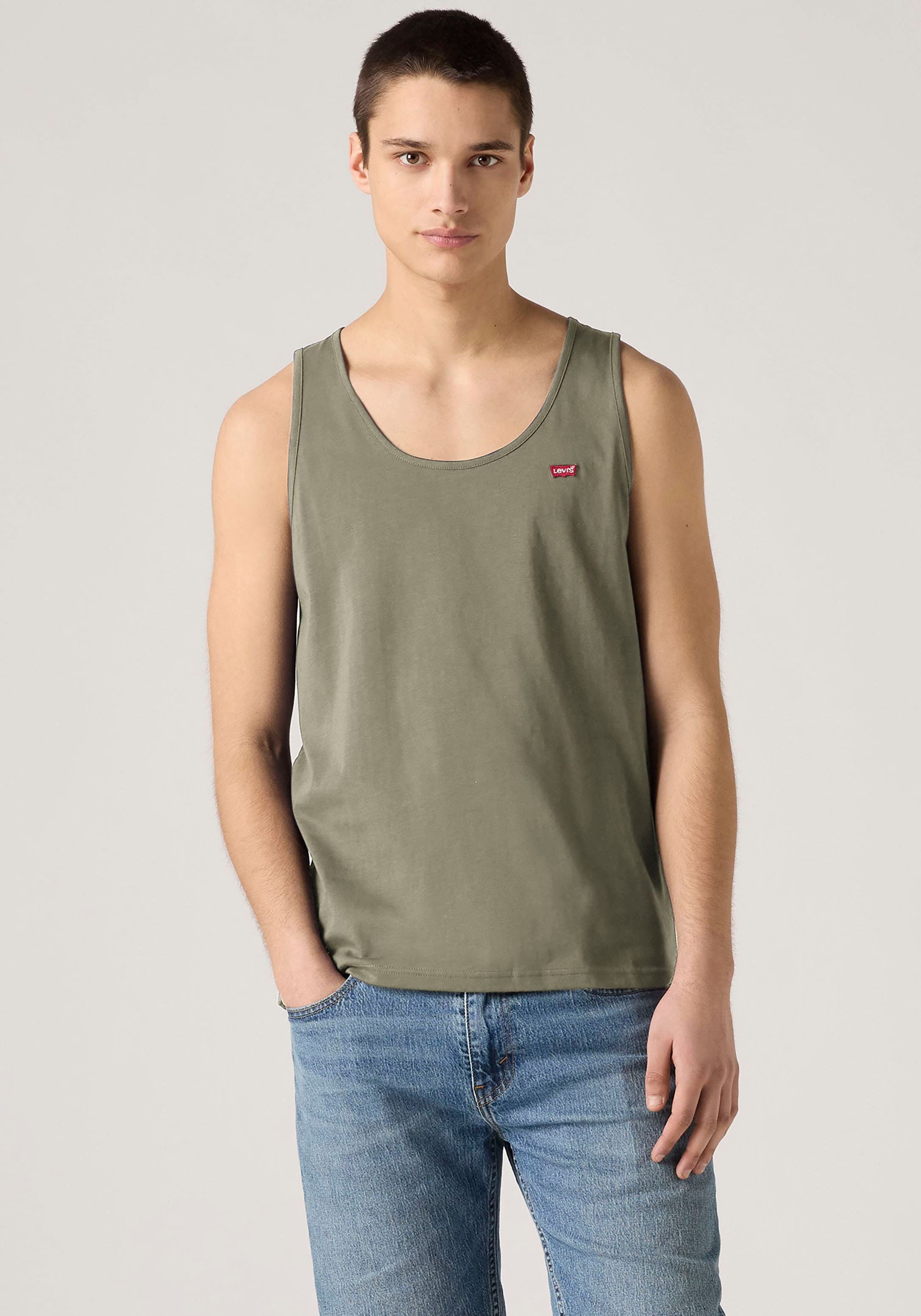Levis Tanktop "LSE HOUSEMARK TANK" mit Logo Stickerei günstig online kaufen
