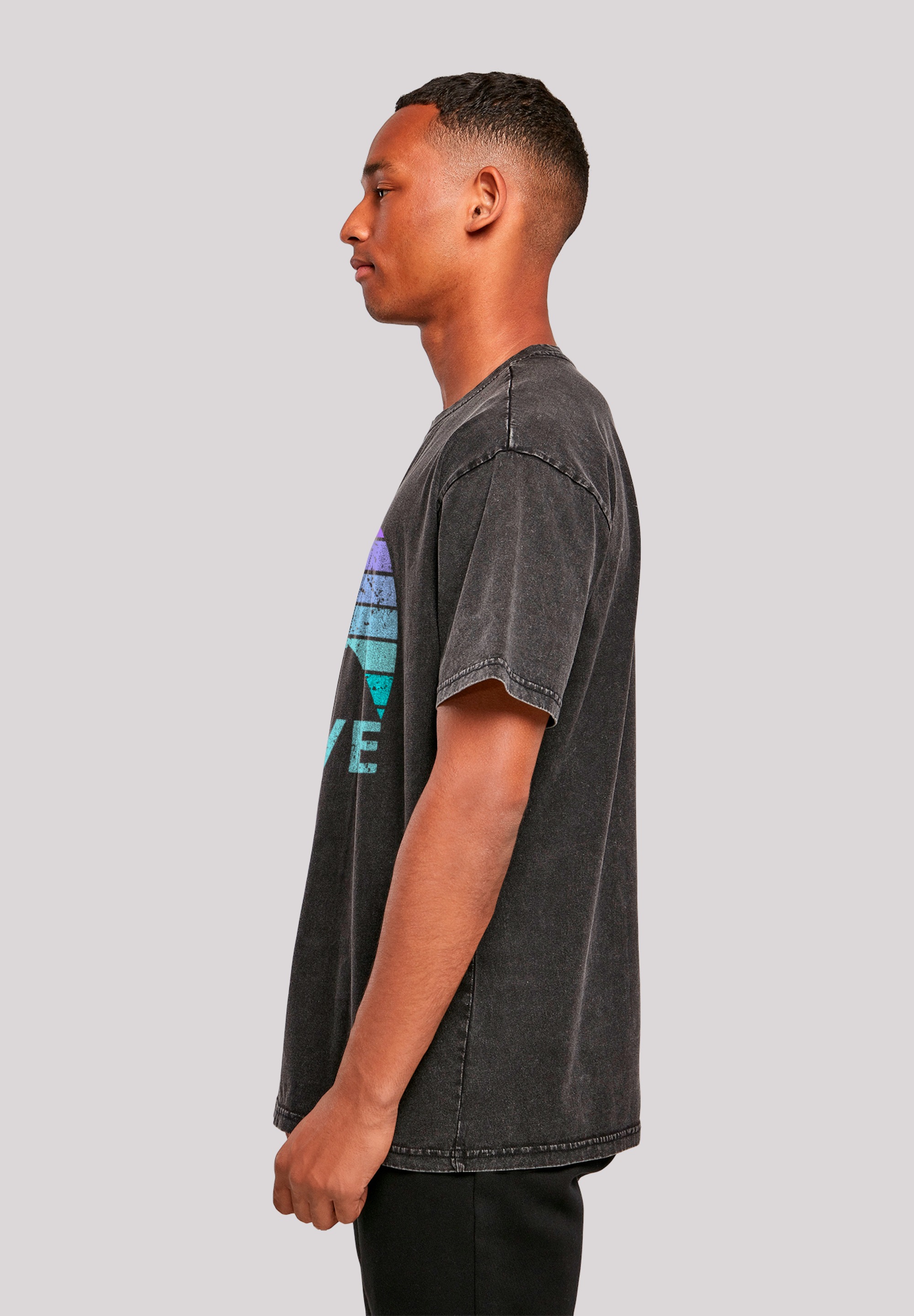 F4NT4STIC T-Shirt »I BELIEVE UFO Alien Raumschiff Retro«, Premium Qualität