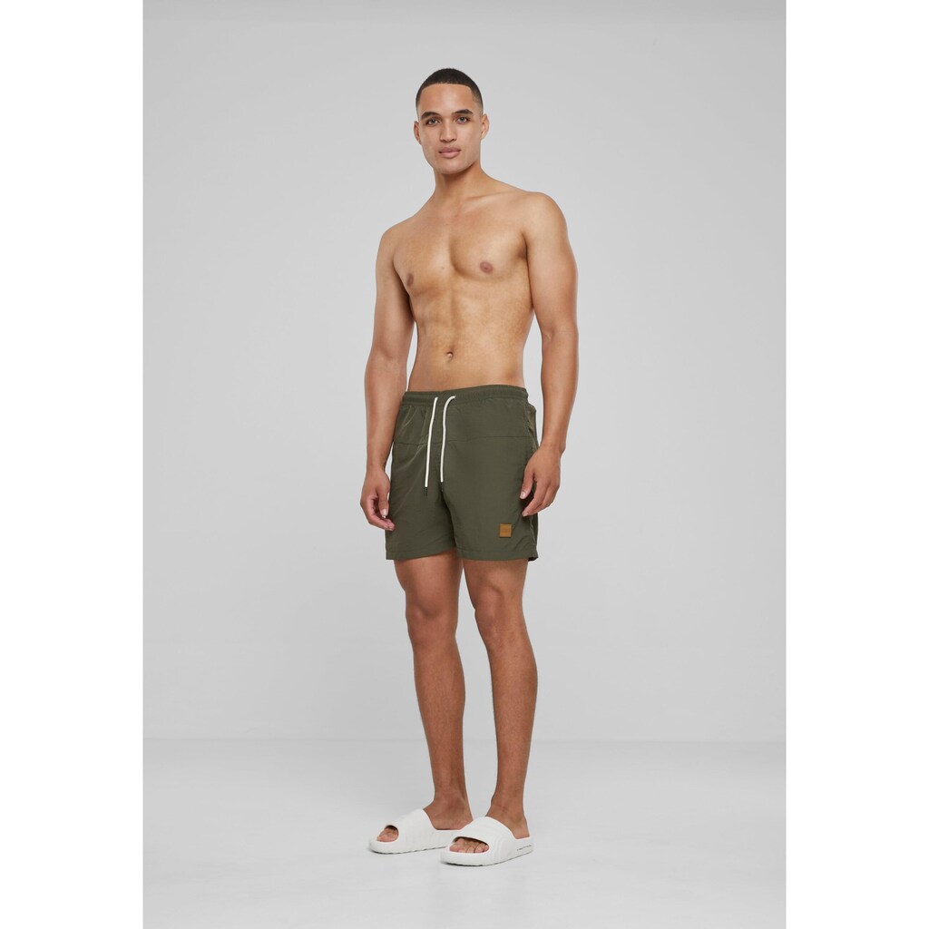 URBAN CLASSICS Badeshorts »Urban Classics Herren Block Swim Shorts«