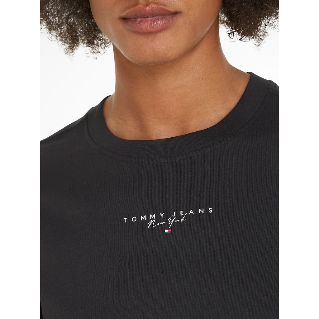 Tommy Jeans Rundhalsshirt »TJW REG ESSENTIAL LOGO + TEE EXT«, mit Tommy Jeans Logo-Schriftzug