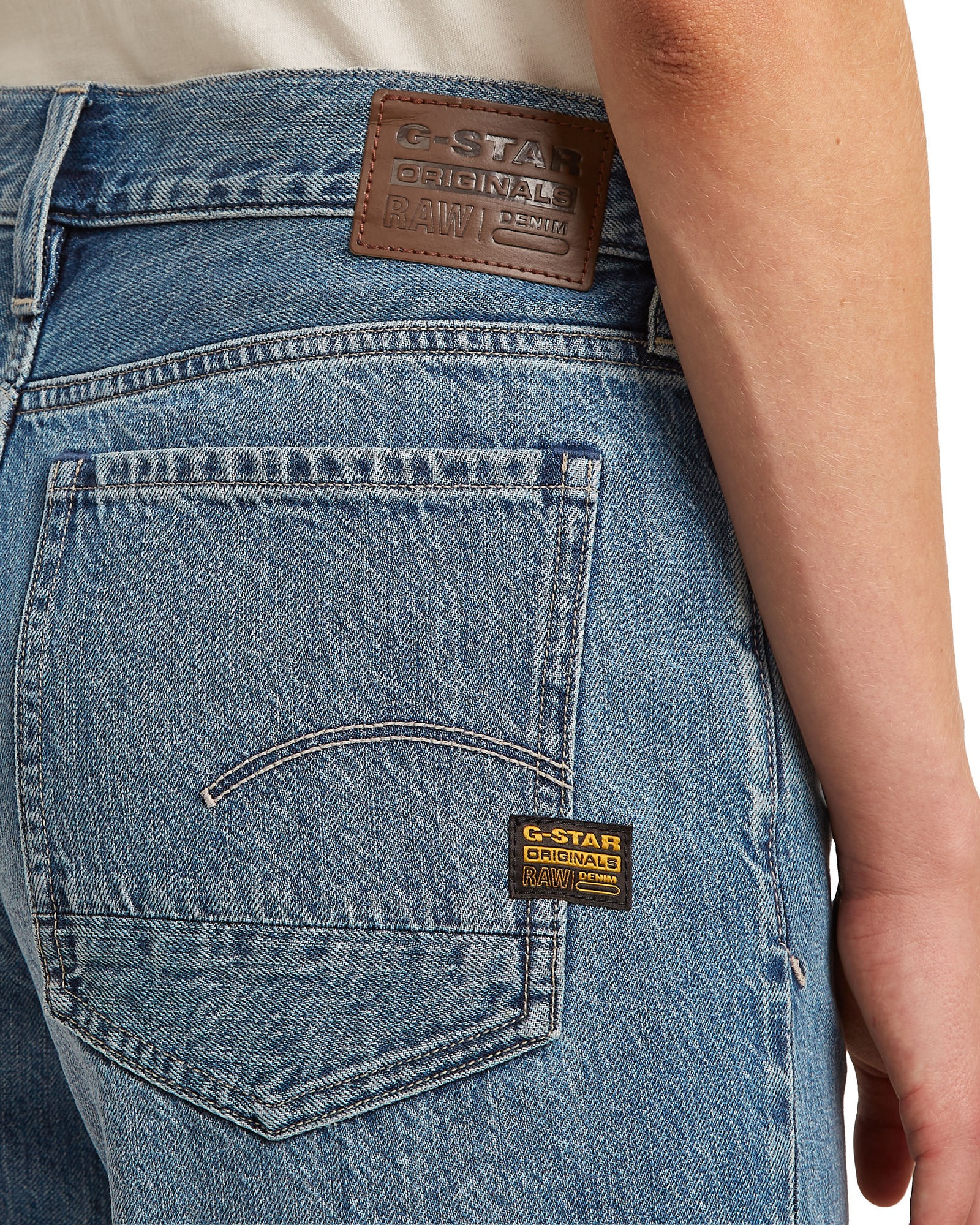 G-star pour femme. D22889-D536-G841 Jeans Judee bleu (30/28), Casuel, Coton, Denim 3