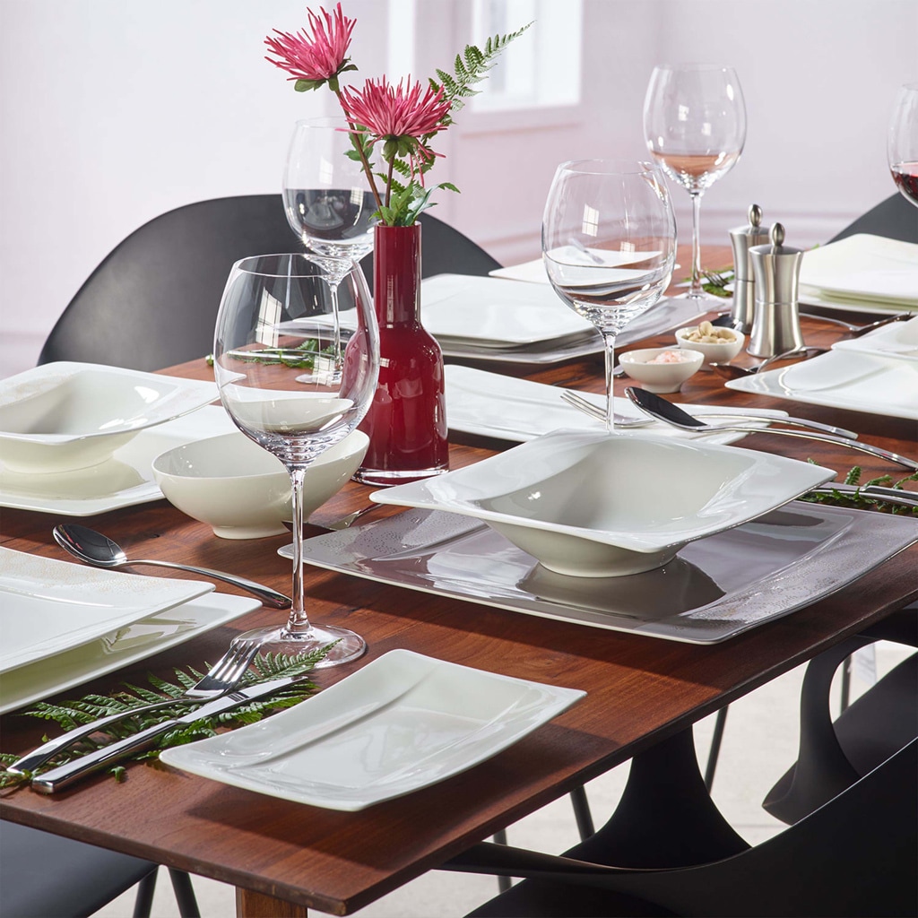 Villeroy & Boch Servierplatte »Servierteller Modern Grace 35 x 18 cm weiß«