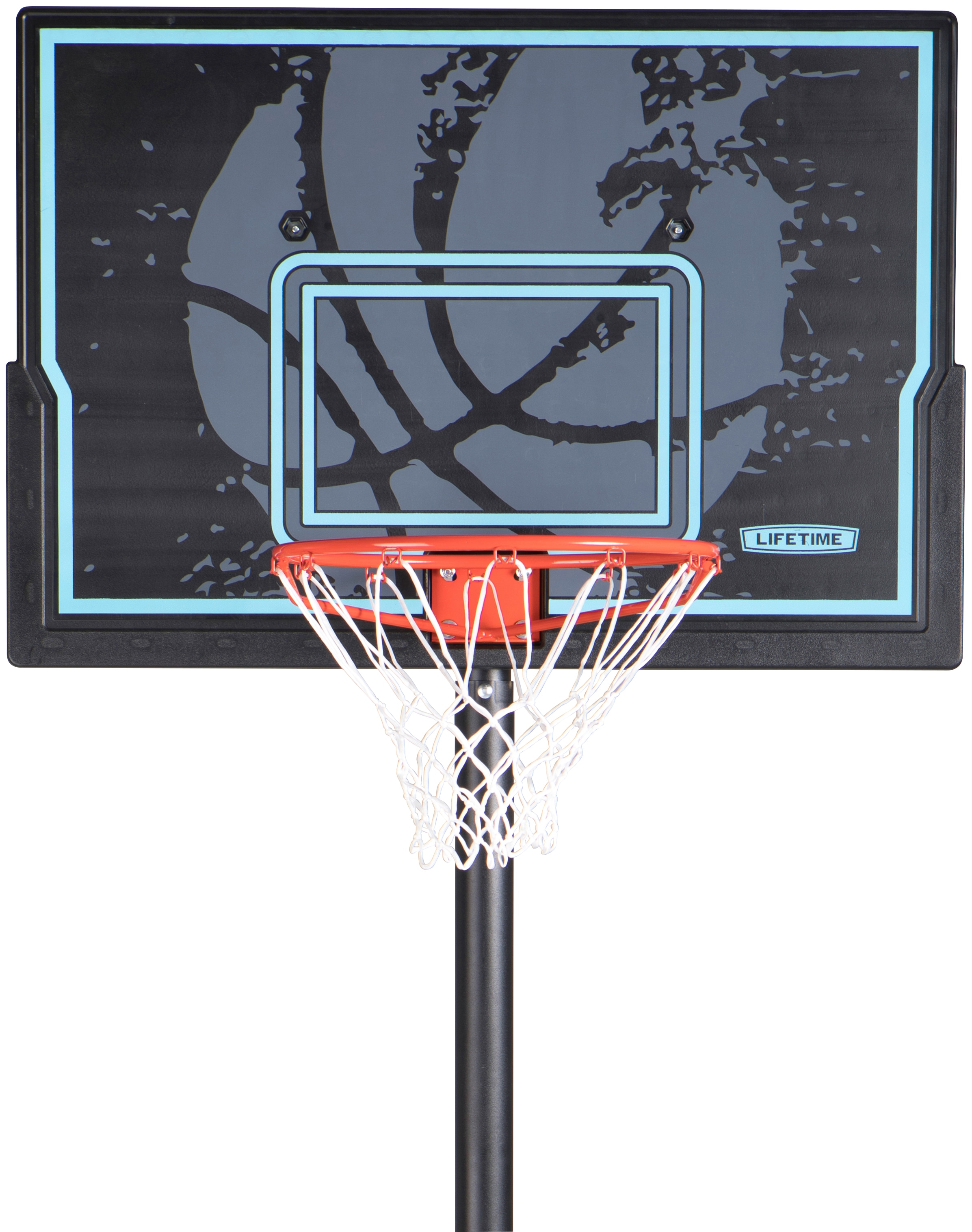 50NRTH Basketballkorb »Texas«, höhenverstellbar schwarz/blau | BAUR