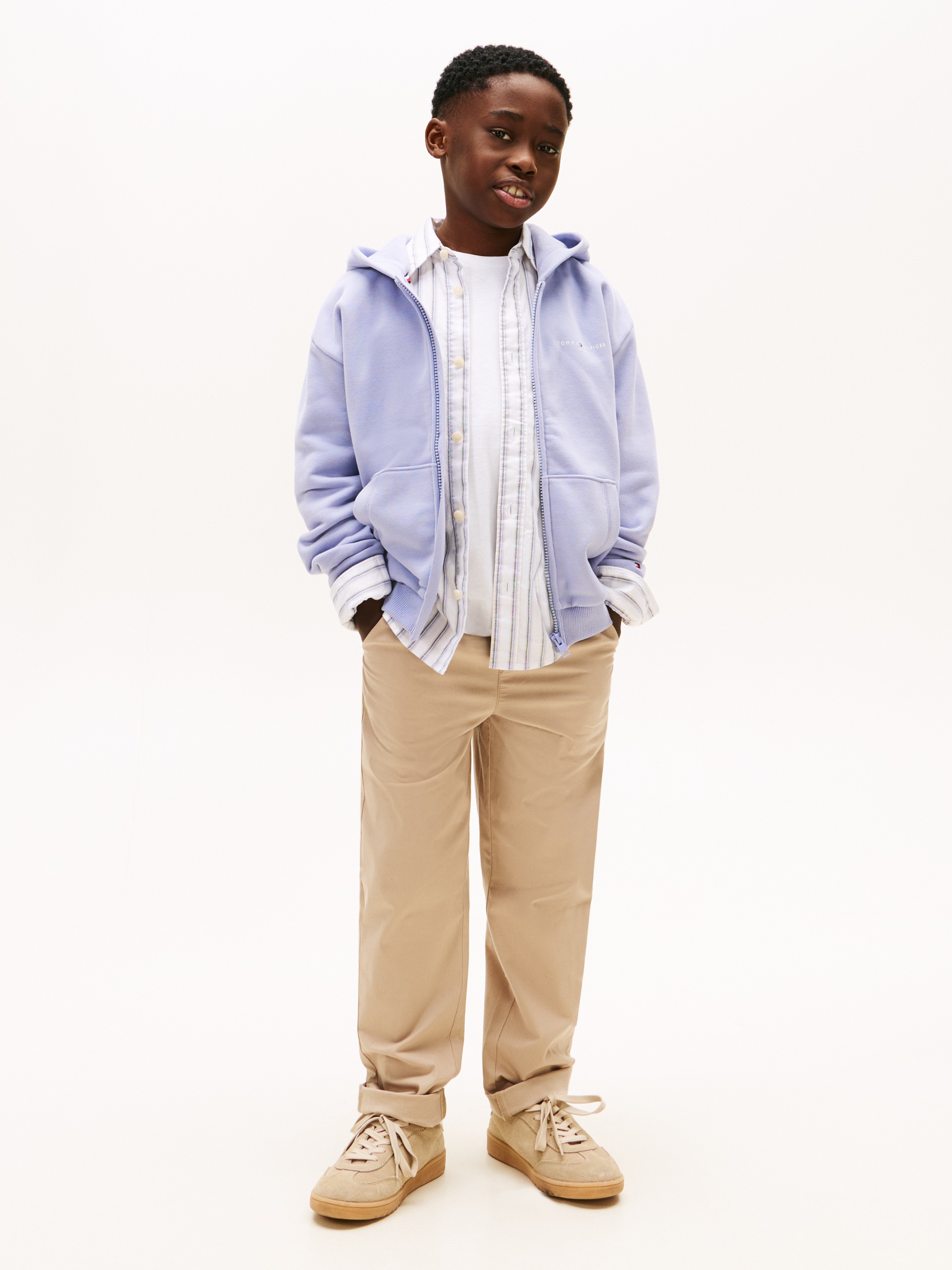 Tommy Hilfiger Sweatjacke Regular fit, für Kinder bis 16 Jahre