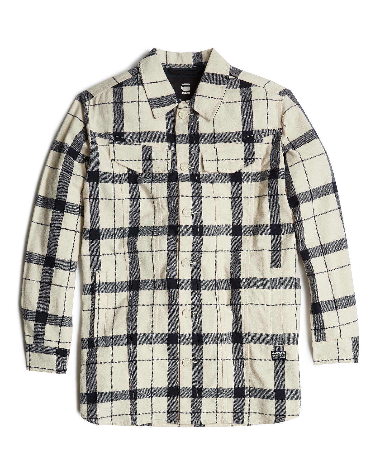 G-STAR Langarmshirt »Boyfriend Overshirt«
