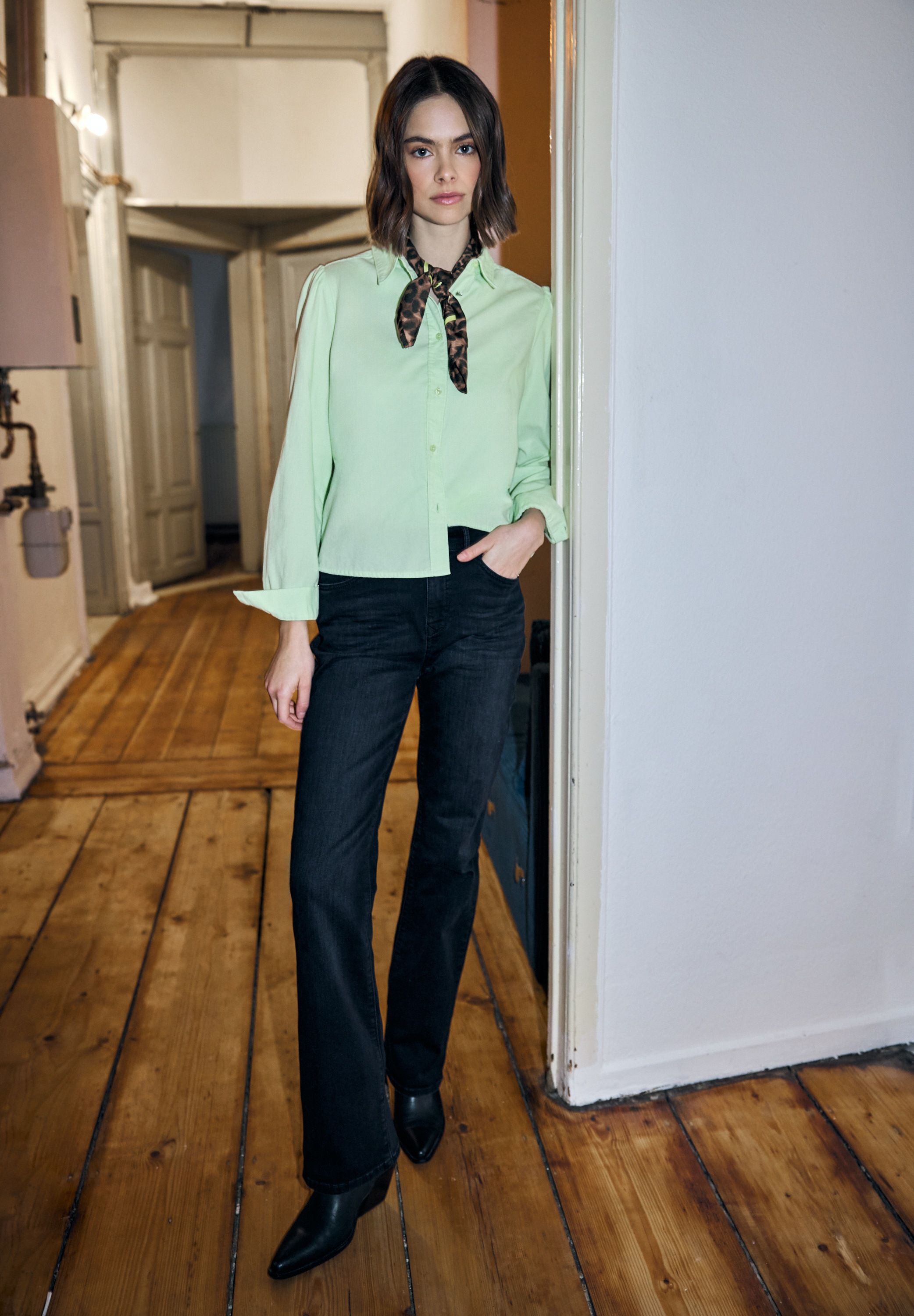 STREET ONE STUDIO Halstuch mit Animal Print günstig online kaufen