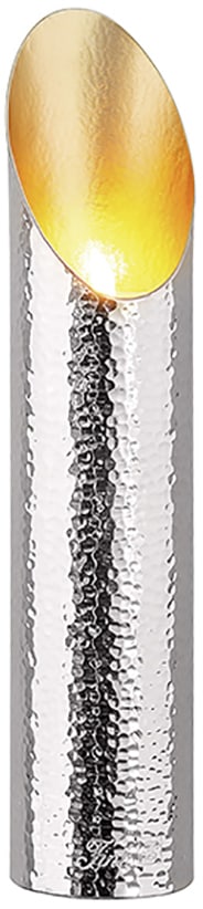 Fink Teelichthalter »FIRAT«, Kerzenhalter, mit besonderem Lichteffekt, aus  Metall, vernickelt | BAUR