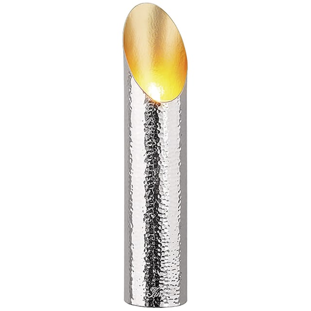 Fink Teelichthalter »FIRAT«, Kerzenhalter, mit besonderem Lichteffekt, aus  Metall, vernickelt | BAUR