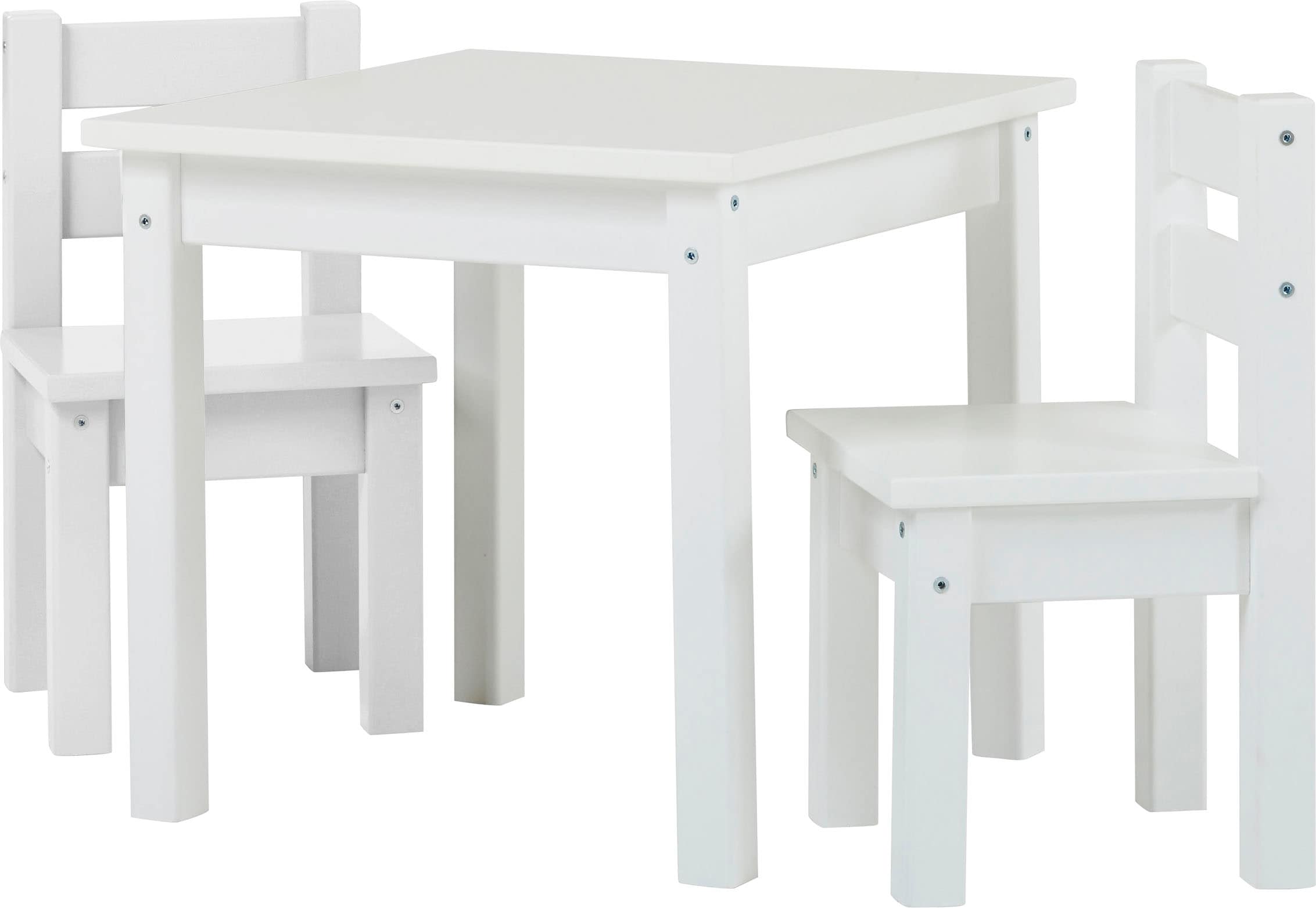 Hoppekids Kindersitzgruppe "MADS Kindersitzgruppe" Set, 1 Tisch, 2 Stühle, günstig online kaufen