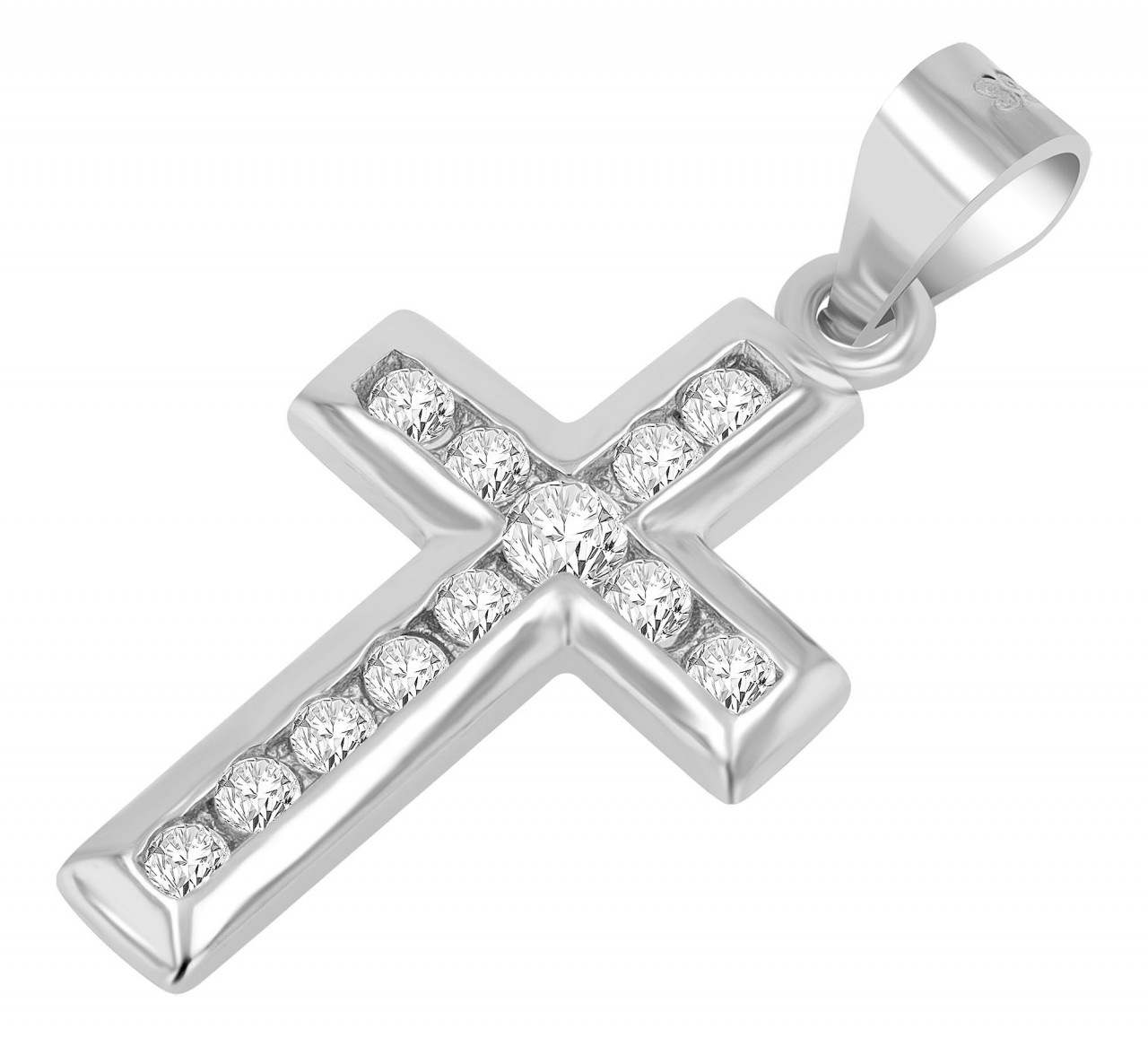 Adelia´s Kettenanhänger »modischer Kreuz Anhänger aus 925 Sterling Silber«