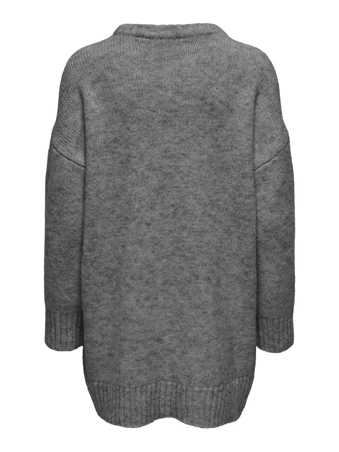 ONLY Rundhalspullover »ONLAYA LIFE L/S LOOSE O-NECK CC KNT«
